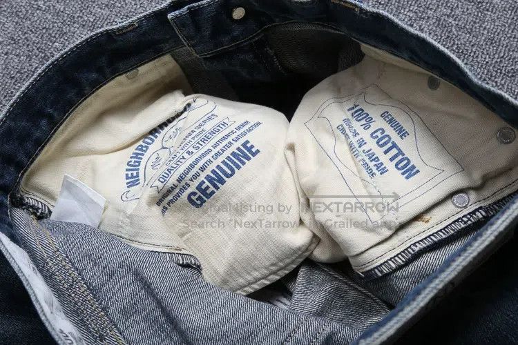 Neighborhood Neighborhood size M Distressed Patch King of Cows Jeans, S Size US 27 - 7 Thumbnail