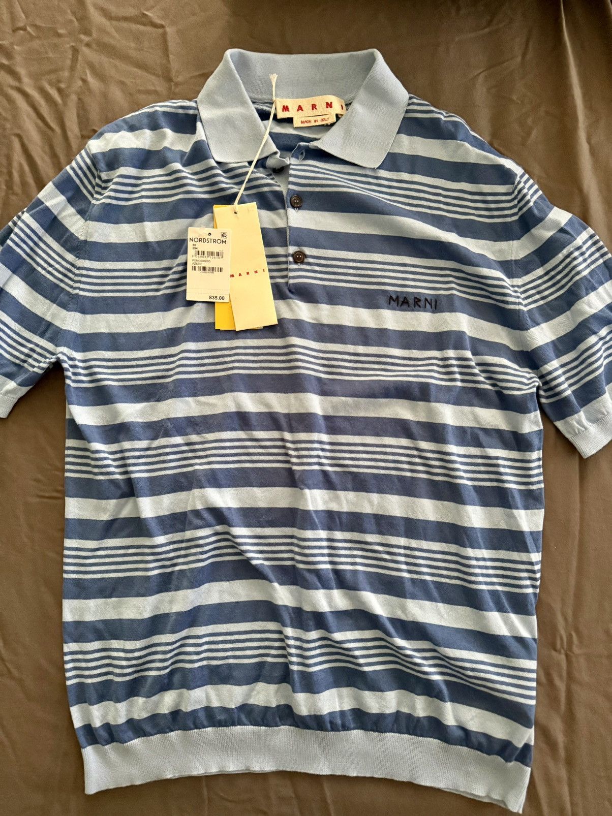 Marni Marni Italian Knit Polo Size US M / EU 48-50 / 2 - 2 Thumbnail