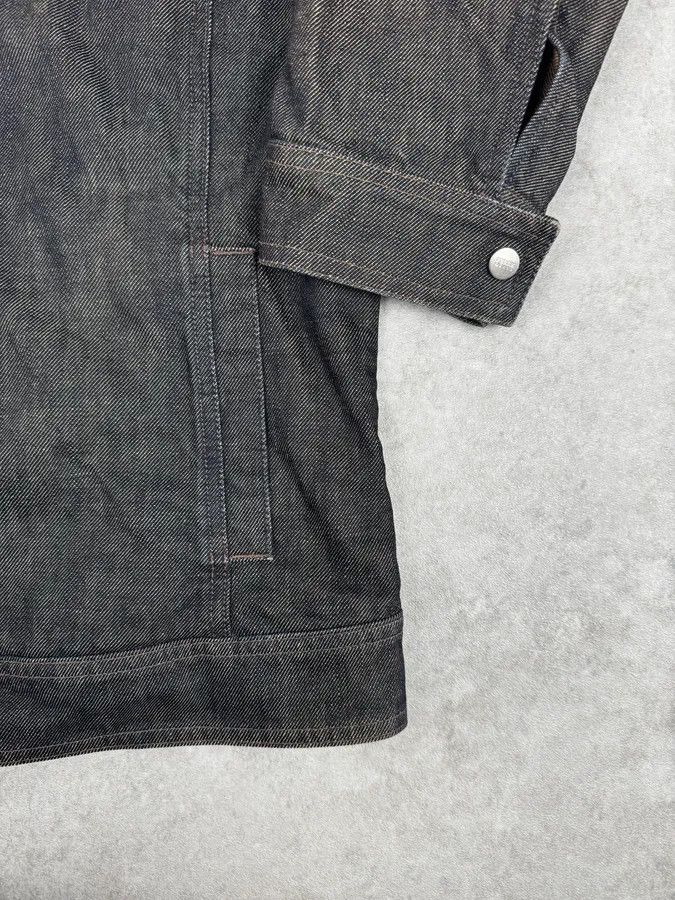 Gianfranco Ferre AW2005 Gianfranco Ferré Dark Grey Minimalist Denim Jacket Size US M / EU 48-50 / 2 - 8 Thumbnail