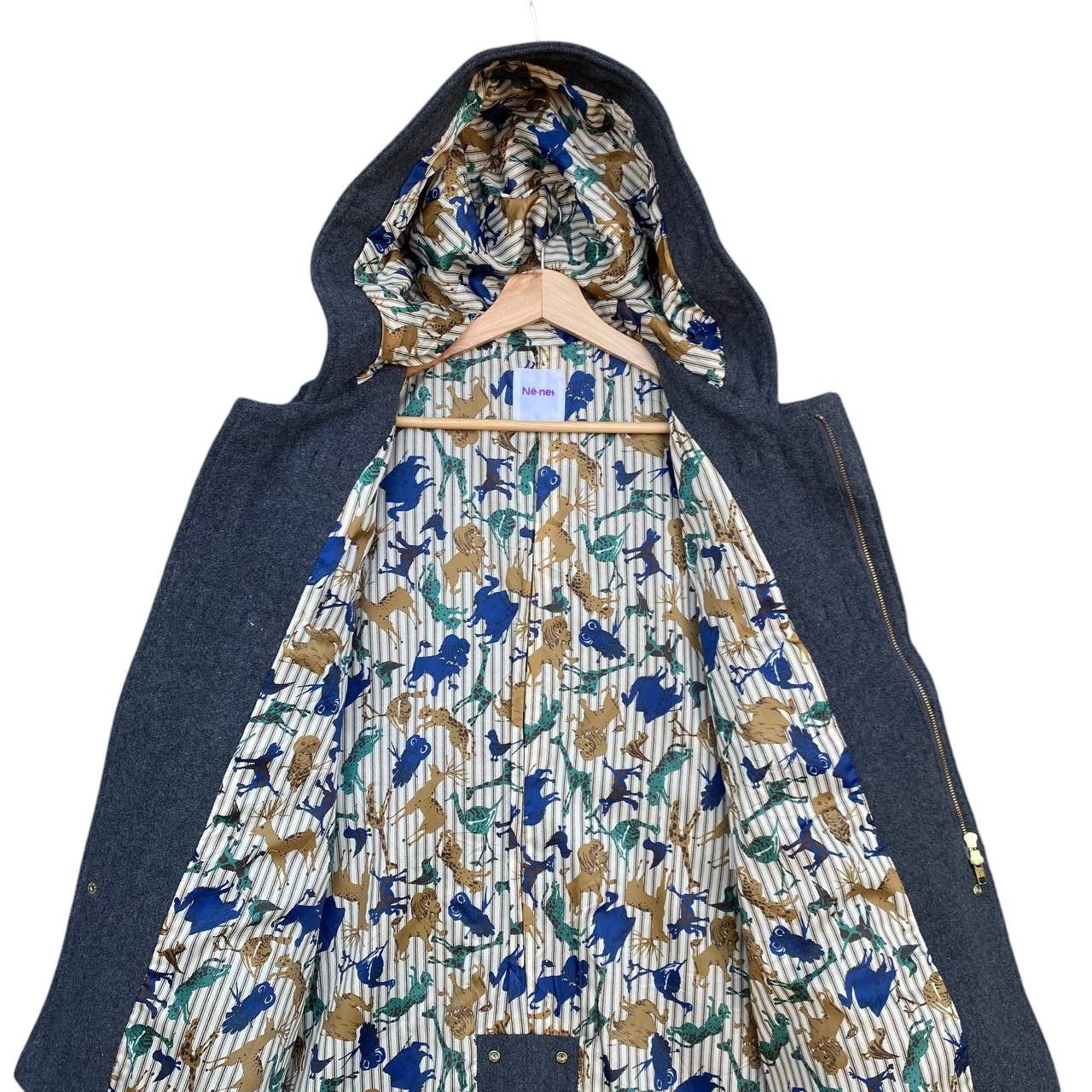 Ne-Net Né-net Issey Miyake Japan Designer Wool Toggle Duffle Coat Size US M / EU 48-50 / 2 - 9 Thumbnail