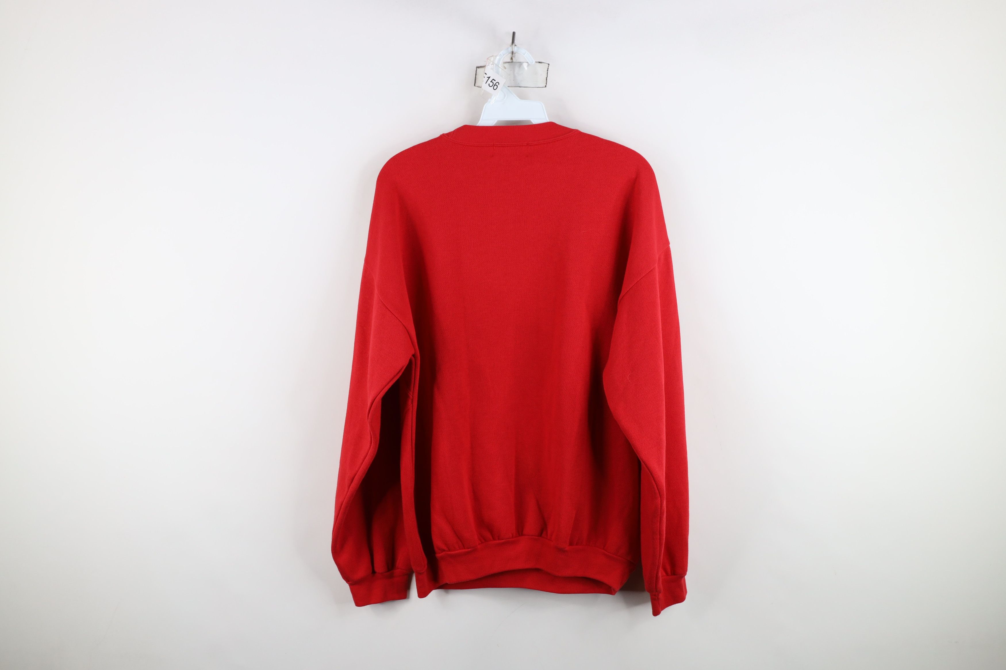 Vintage Vintage 90s Streetwear Geometric Diamond Crewneck Sweatshirt Size L / US 10 / IT 46 - 9 Thumbnail