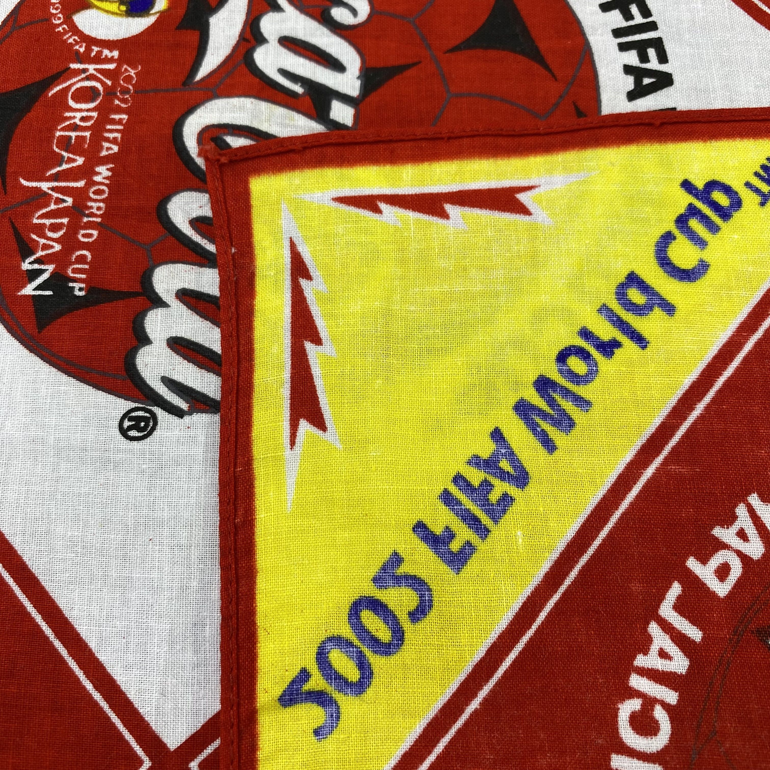 Coca Cola Fifa World Cup coca cola handkerchief neckerchief-B1444 Size ONE SIZE - 6 Thumbnail