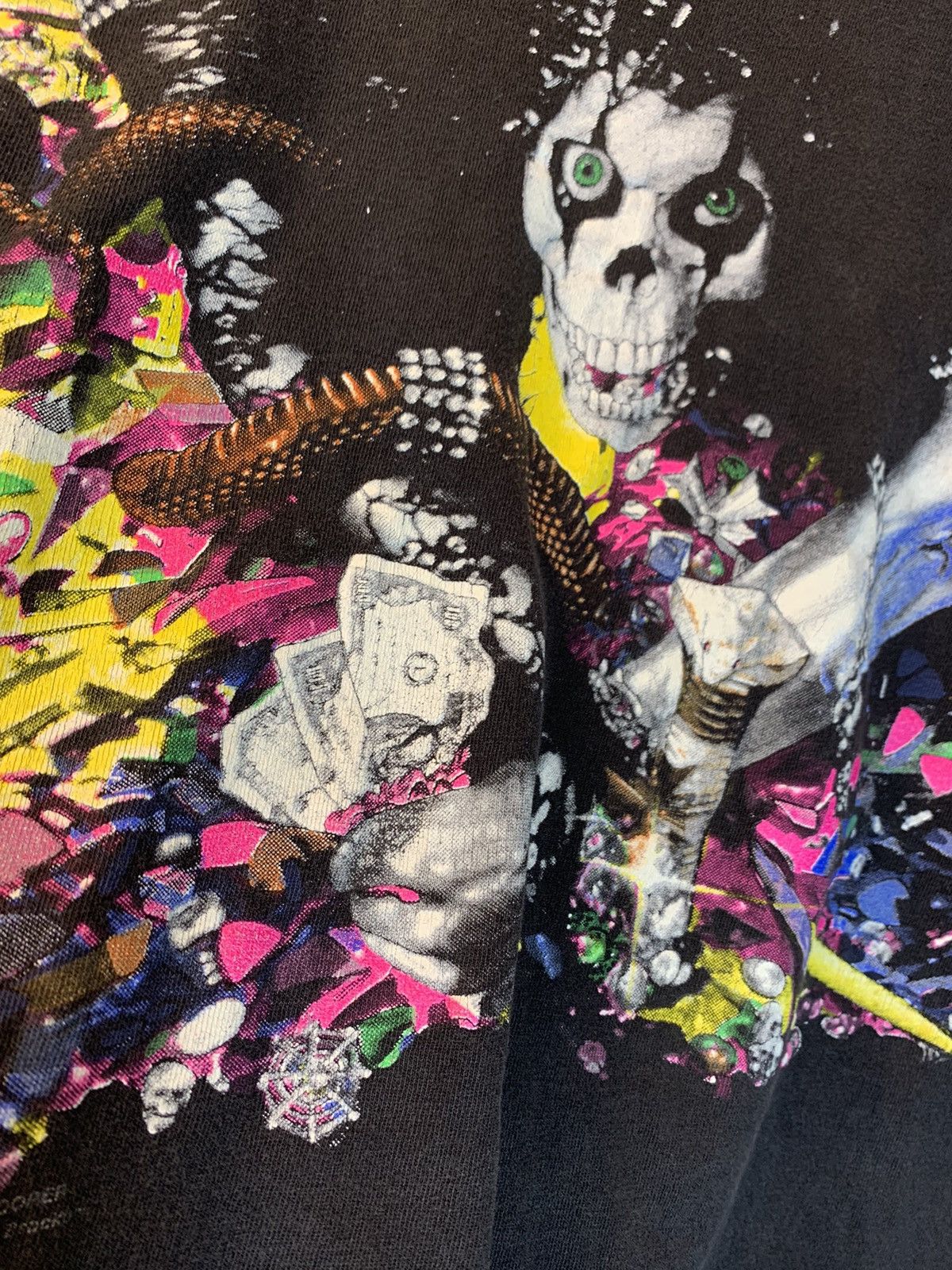 Band Tees × Brockum × Vintage *RARE* Vintage 1991 Alice Cooper Hey Stoopid Band Tour Shirt Size US L / EU 52-54 / 3 - 9 Thumbnail