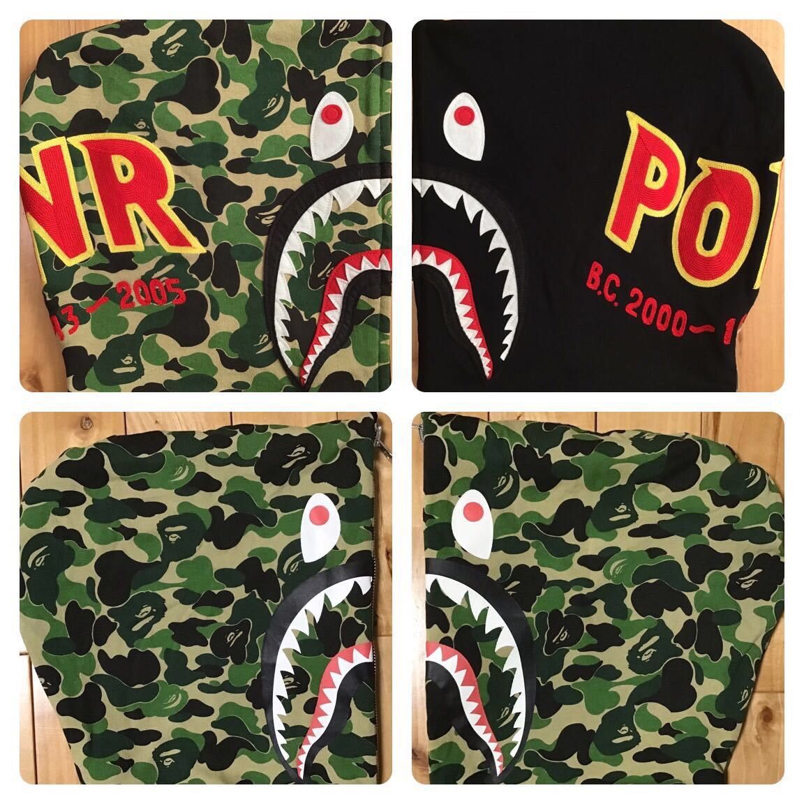 Bape 🔥Reversible🔥 BAPE Shark full zip hoodie ABC camo APE Size US M / EU 48-50 / 2 - 6 Thumbnail