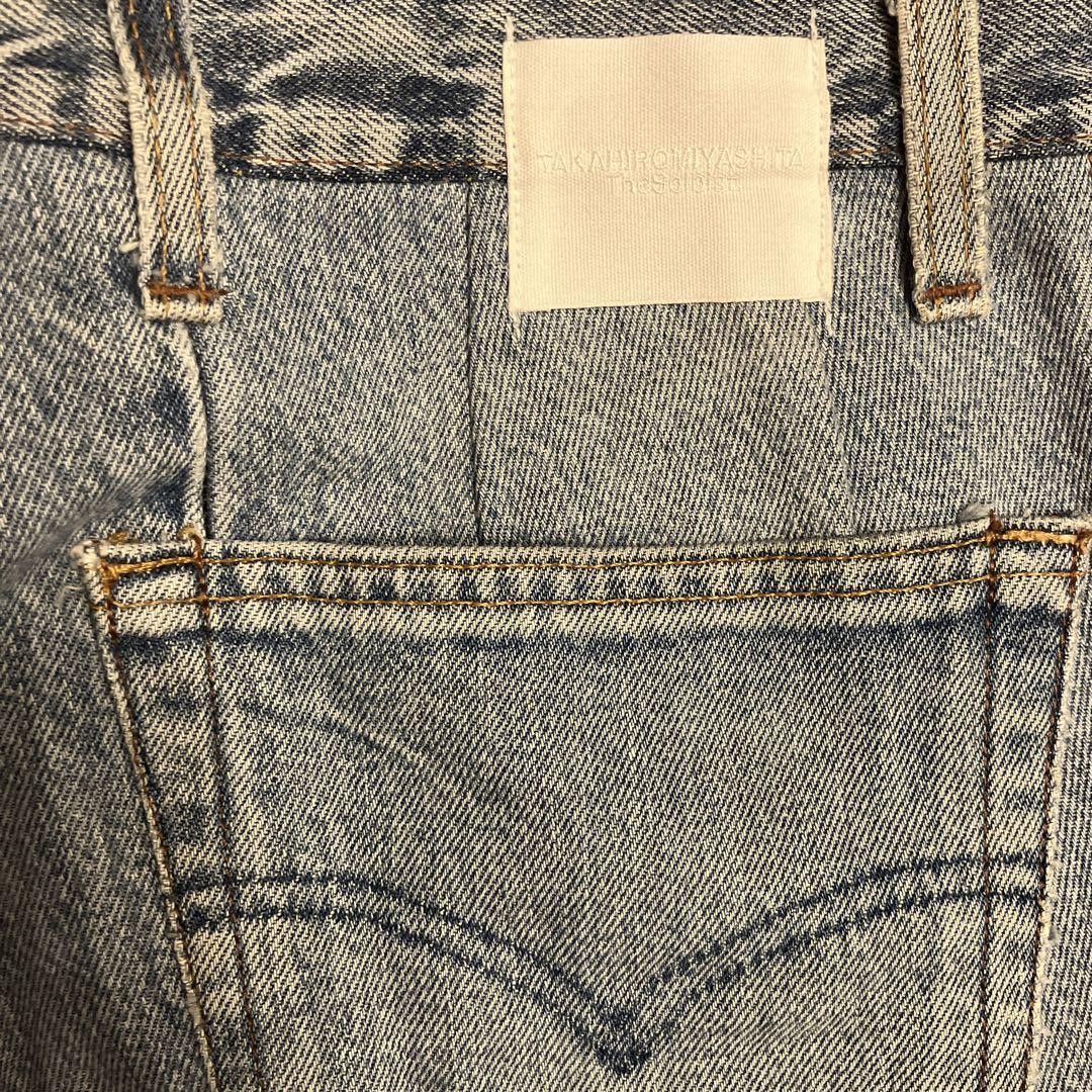 Takahiromiyashita The Soloist. TAKAHIROMIYASHITA soloist layered denim Size US 30 / EU 46 - 4 Thumbnail