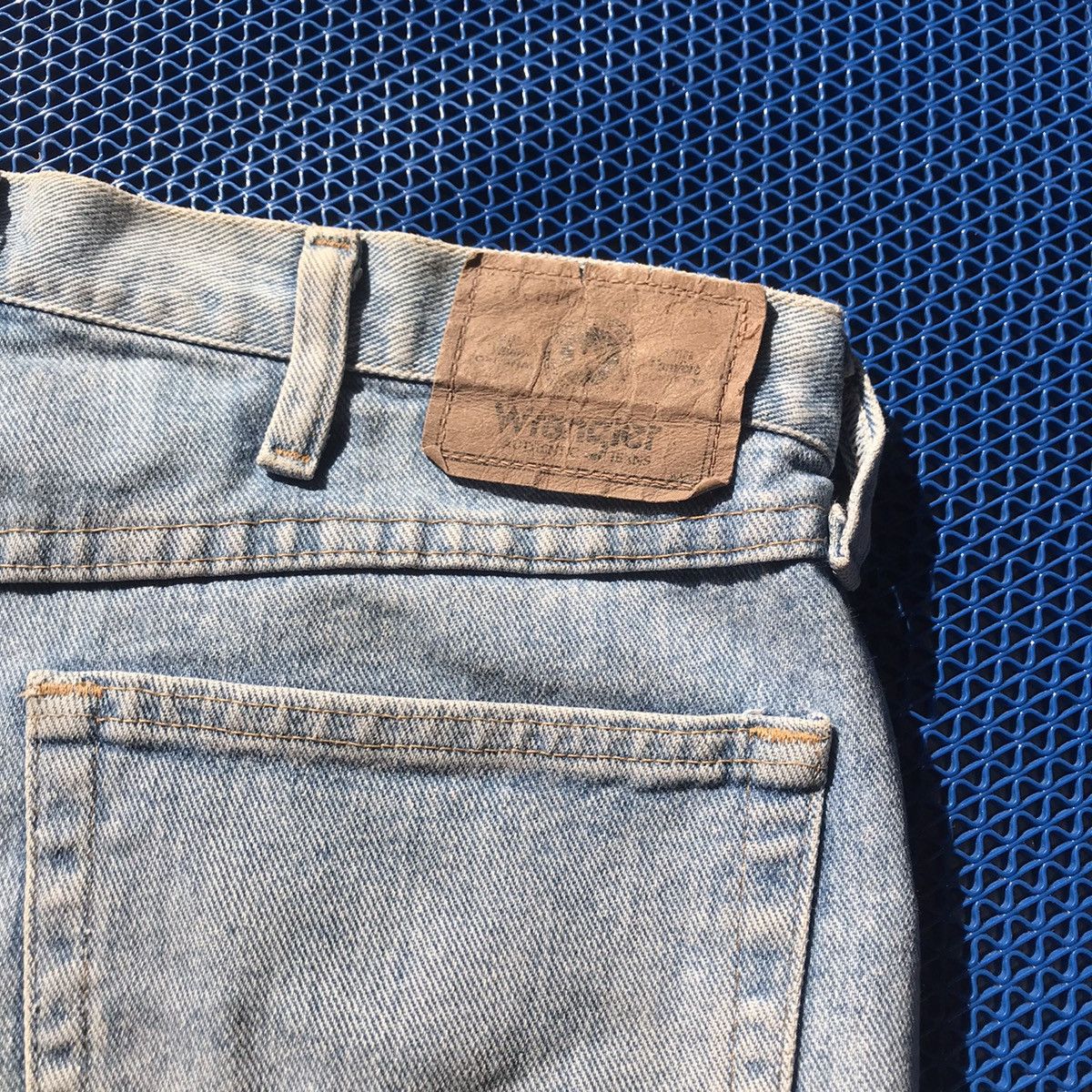 Hysteric Glamour × Vintage × Wrangler Vintage Wrangler Jeans Short Pants Jeans Baggy And loose fit Size US 36 / EU 52 - 3 Thumbnail