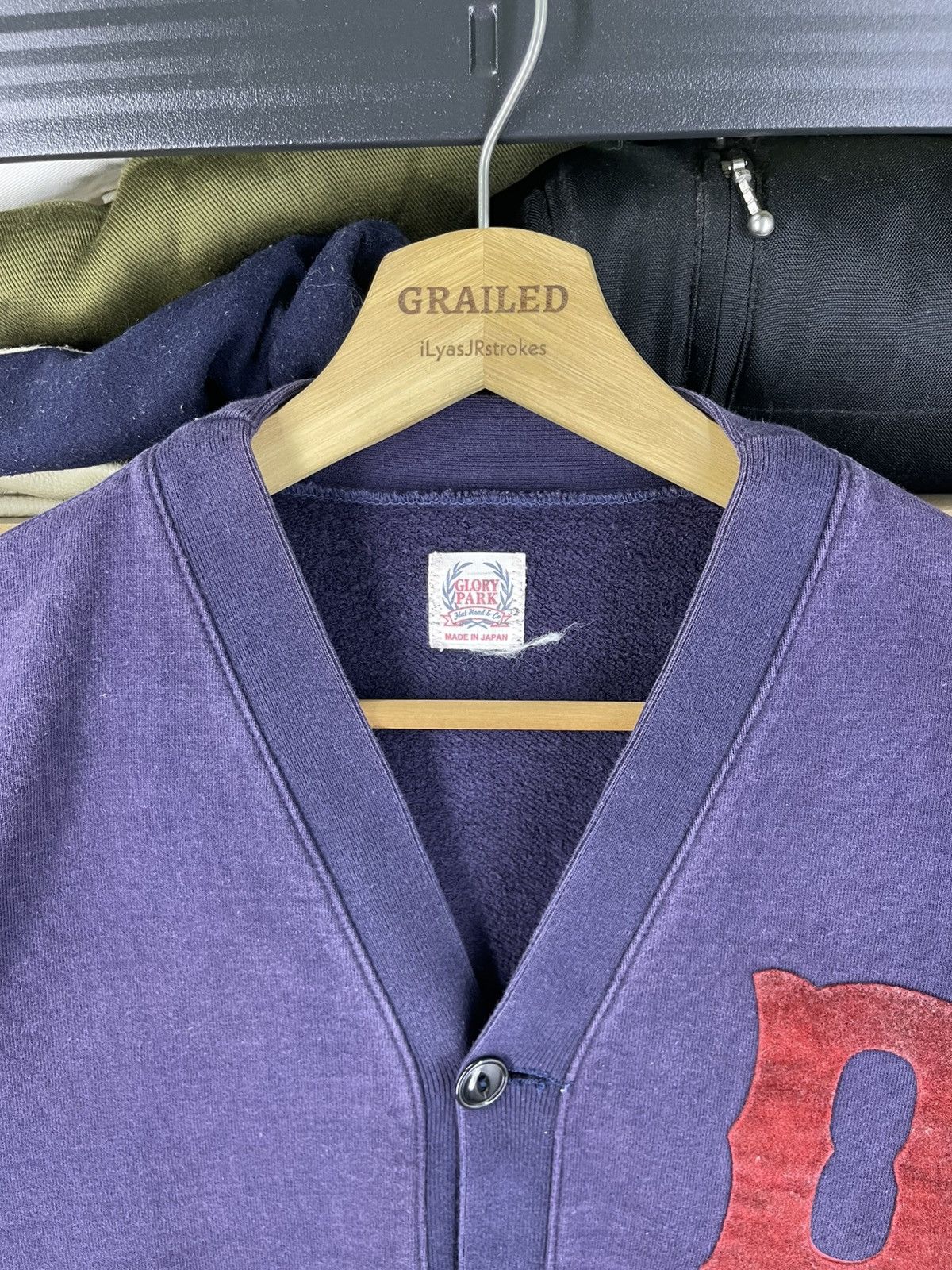 The Flat Head Vintage The Flat Head Glory Park Sweatshirt Cardigan Size US M / EU 48-50 / 2 - 2 Thumbnail