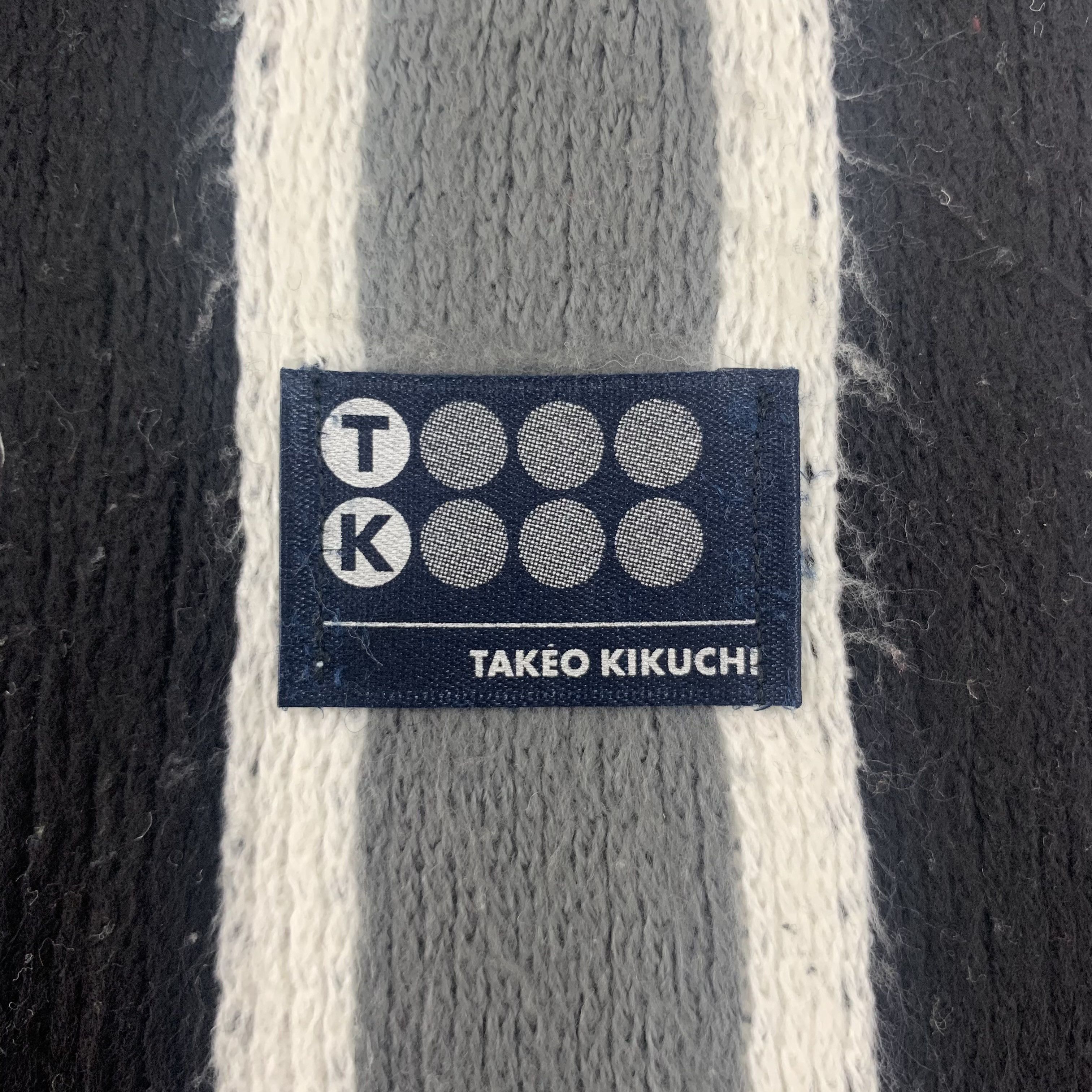 Takeo Kikuchi Takeo Kikuchi Scarf Wool Muffler Neck Wrap BL5204 Size ONE SIZE - 4 Thumbnail