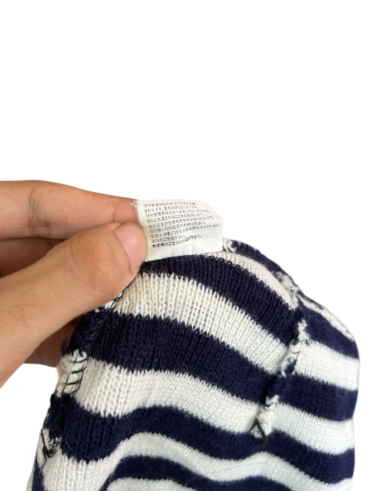 Japanese Brand × Kapital × Vintage Stripe Japanese Style Beanie Hats Size ONE SIZE - 6 Thumbnail