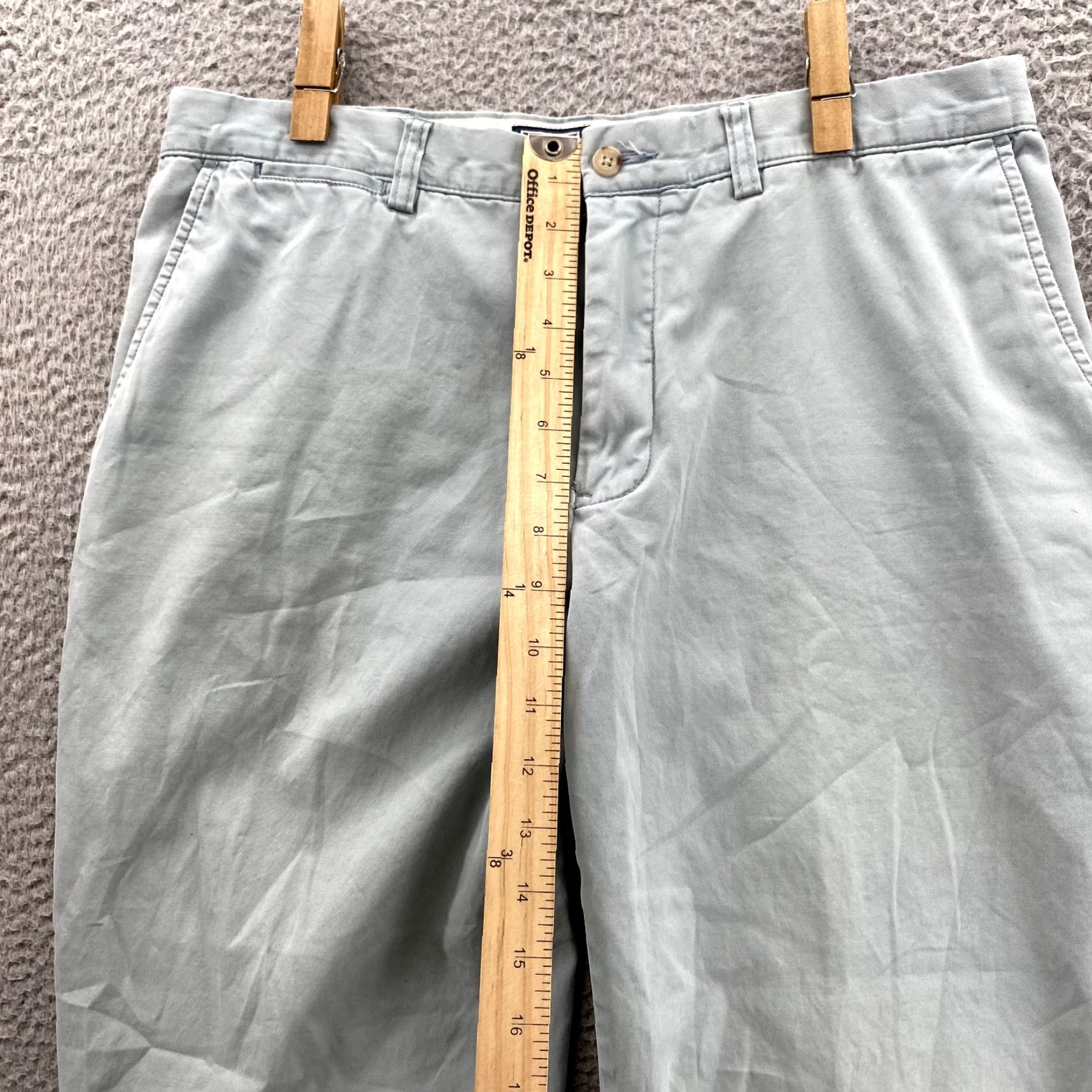 Polo Ralph Lauren VINTAGE Polo Ralph Lauren Pant Men 33x27 Light Blue Classic Preppy Casual Slack Size US XS / EU 42 / 0 - 5 Thumbnail