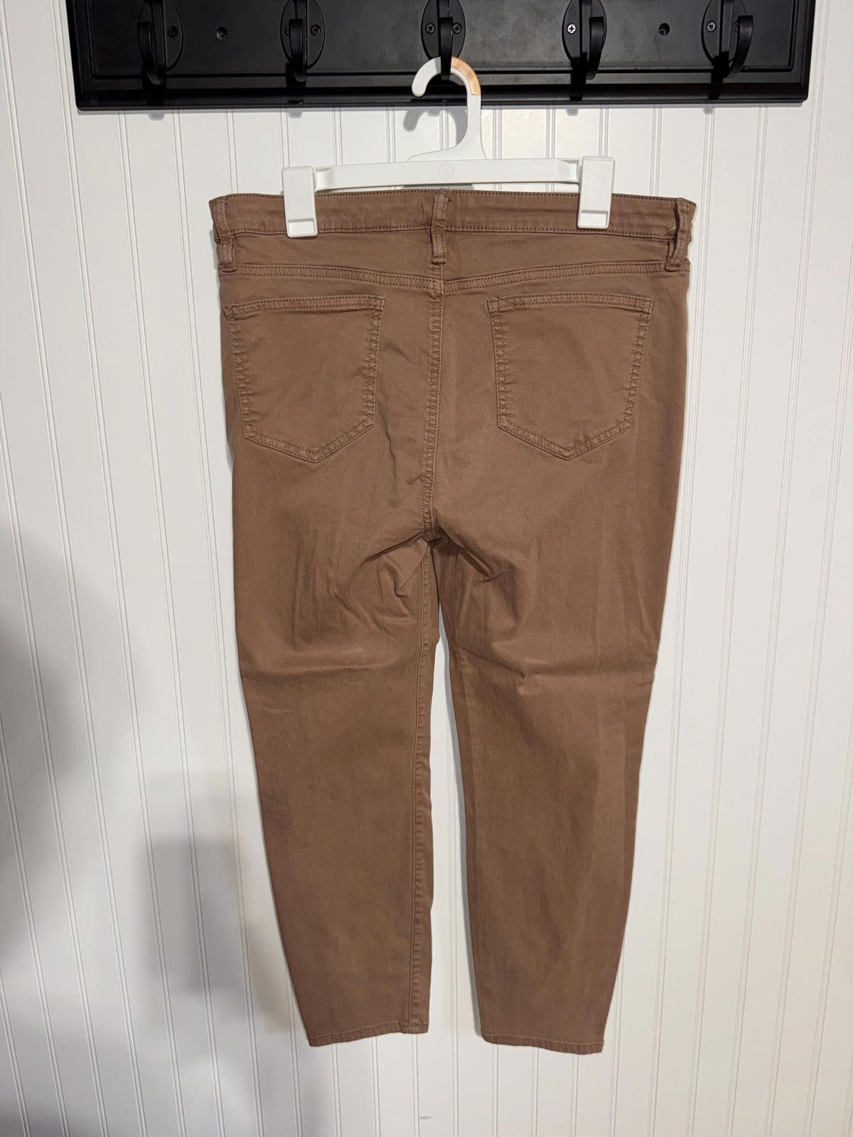 Buffalo David Bitton Buffalo Women's 12/32 Hanna High Rise Brown Skinny Jeans Size 34" / US 12 / IT 48 - 2 Thumbnail