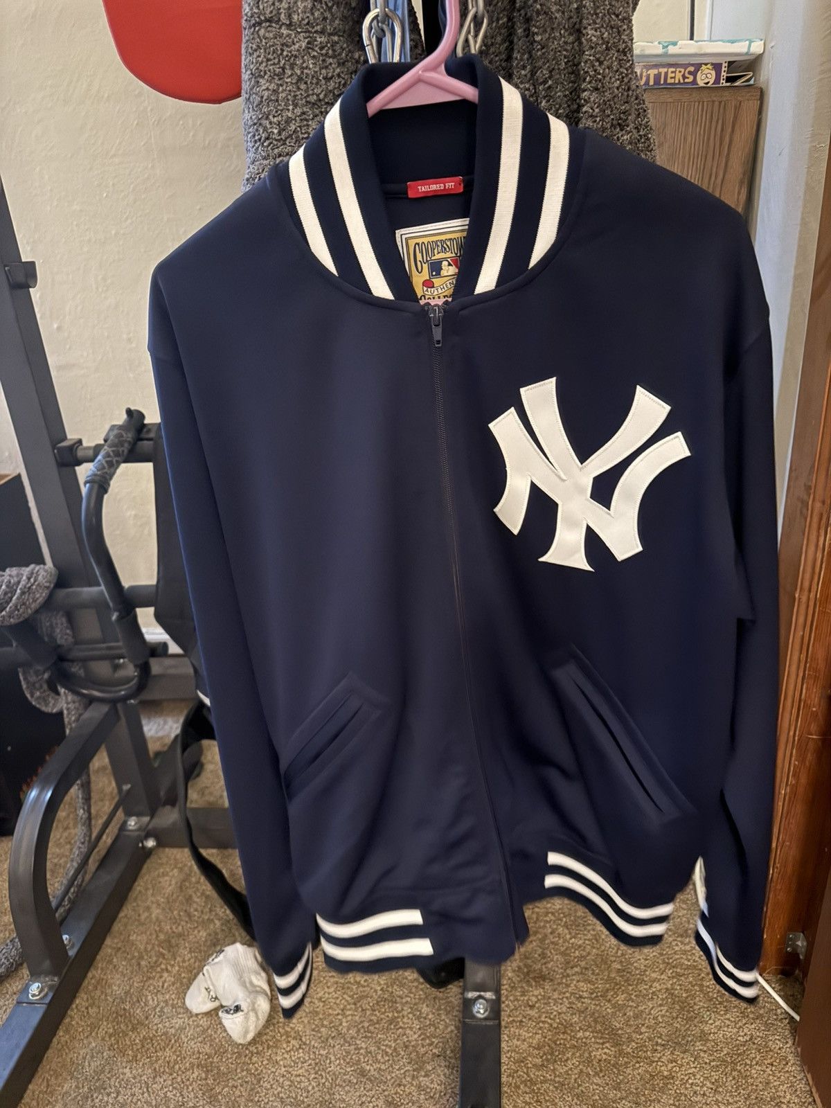 Mitchell & Ness Mitchell and Ness Yankees batting practice jacket Size US L / EU 52-54 / 3 - 3 Thumbnail