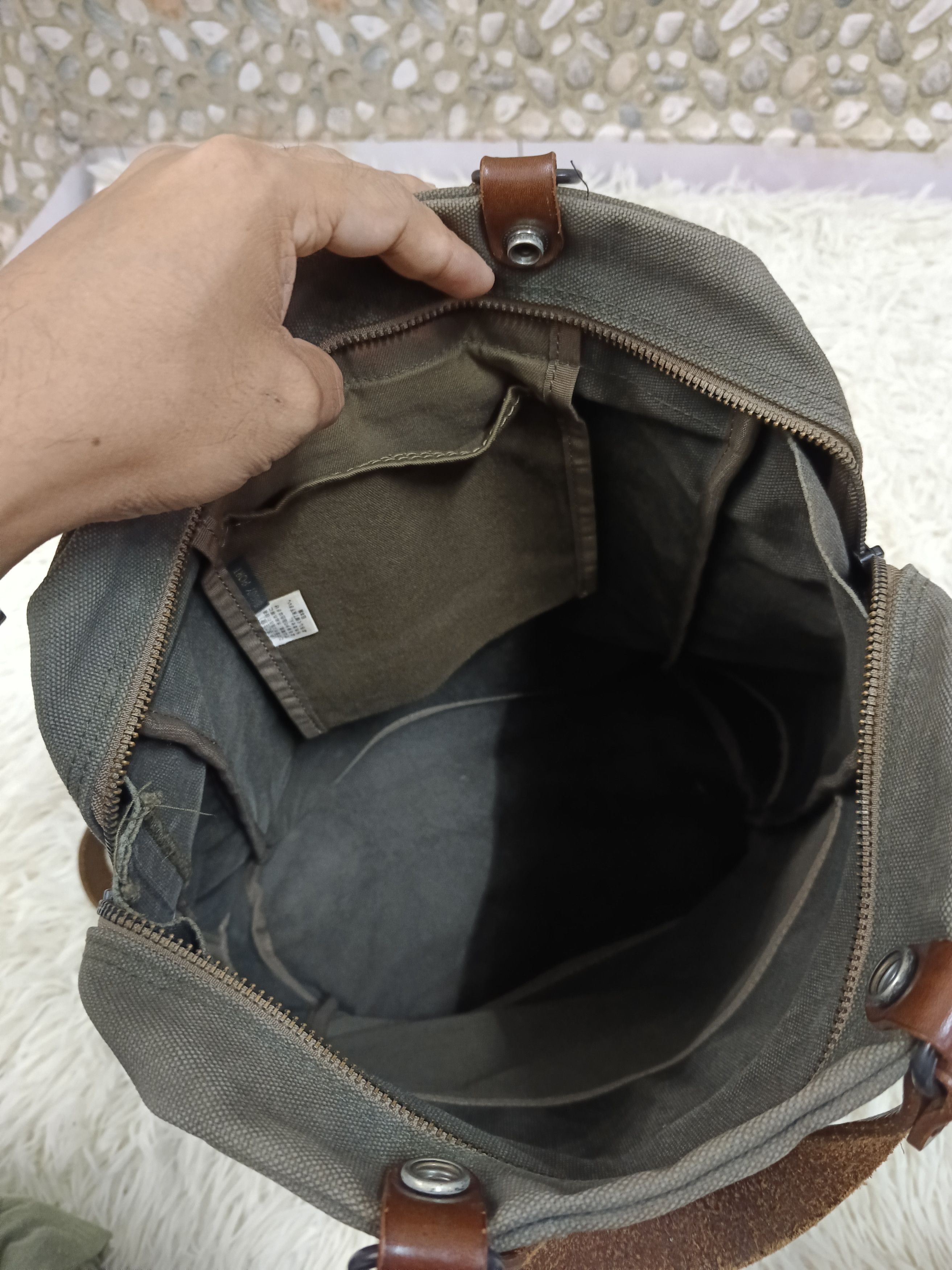 Japanese Brand BAGGY POP CANVAS BAGPACK Size ONE SIZE - 9 Thumbnail