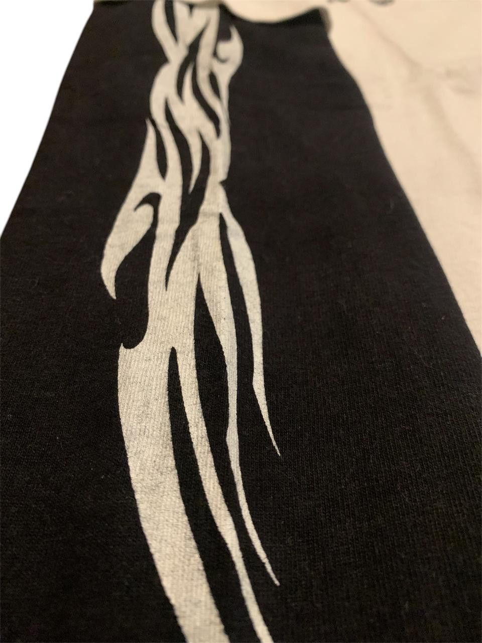 Beauty Beast × If Six Was Nine × Le Grande Bleu (L.G.B.) 2000s Buccet Noise - japanese poem long sleeve double layer Size US M / EU 48-50 / 2 - 9 Thumbnail