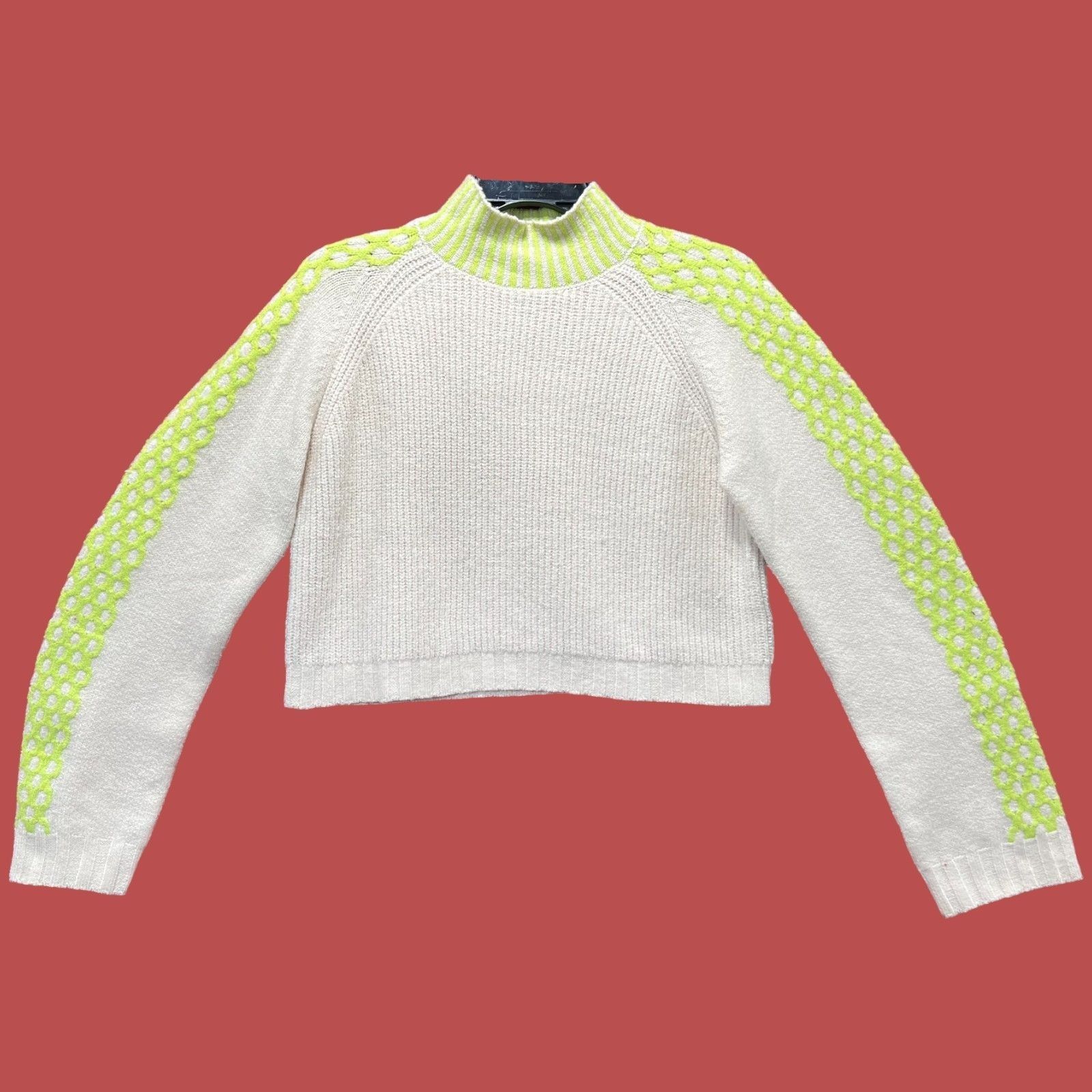 Other Wild Fable - Women's Mock Turtleneck Boxy Pullover Sweater - Size XS / US 0-2 / IT 36-38 - 3 Thumbnail