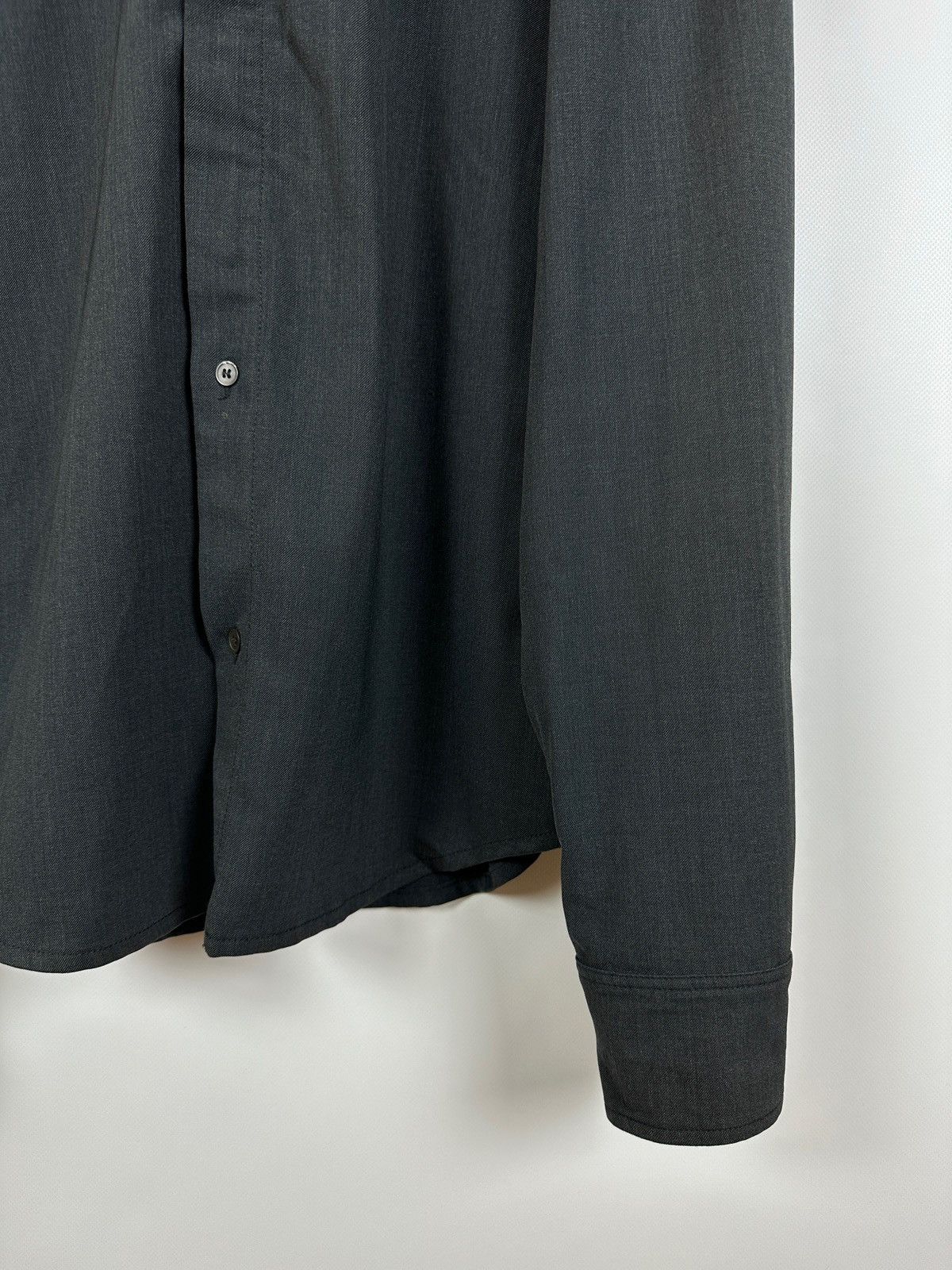 Prada Vintage Prada Technical Zip/Button Wool Shirt Size US L / EU 52-54 / 3 - 9 Thumbnail