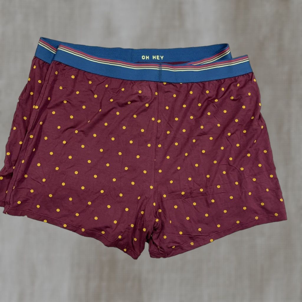 Marine Layer Marine Layer Boxer Briefs Mens Best Ever Sz XXL 2XL Burgundy Lot of 2 Underwear Size 42R - 1 Thumbnail