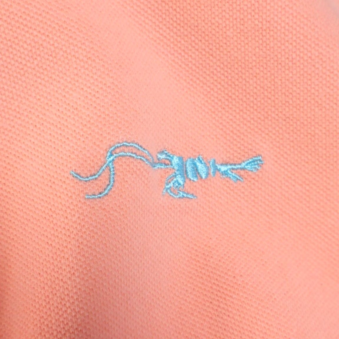 Vintage True Flies Polo Shirt Pink Men's M Pique Cotton Solid Shirt ShortSleeve Collared Regular Fit Vintage No Size US M / EU 48-50 / 2 - 6 Thumbnail