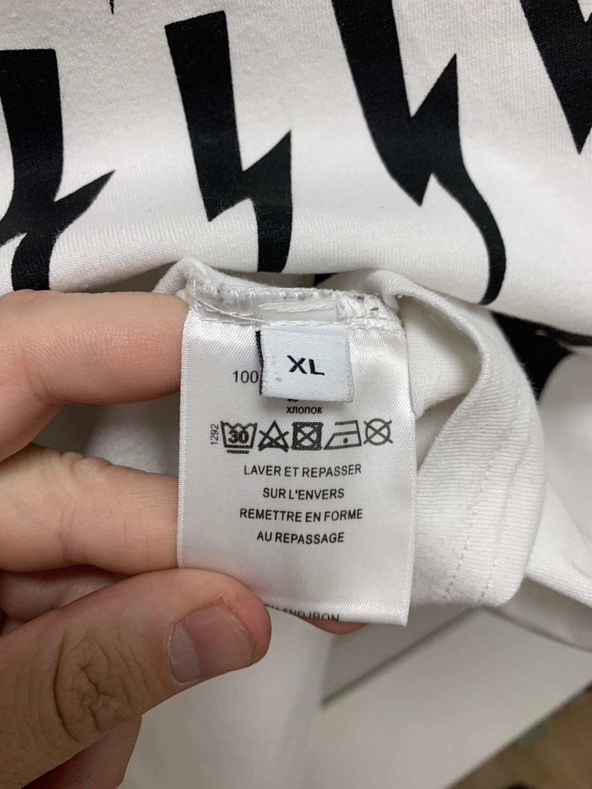 Neil Barrett Neil Barrett white t-shirt Xl sz Size US XL / EU 56 / 4 - 5 Thumbnail