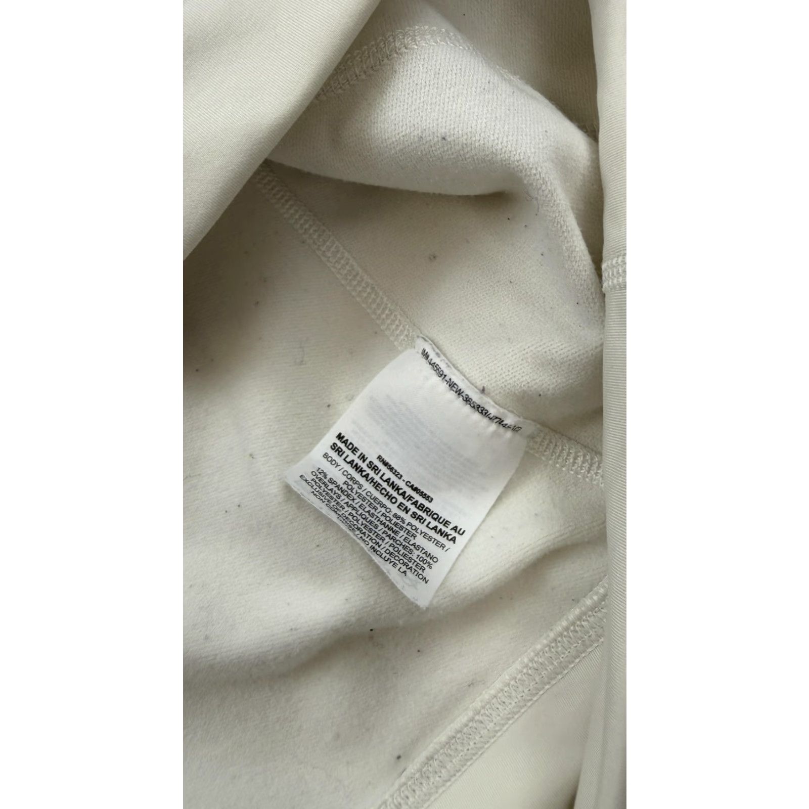 Nike VINTAGE Nike Pro Pullover Womens Large Gray White 1/4 Zip Dri-Fit Fleece Size L / US 10 / IT 46 - 7 Thumbnail