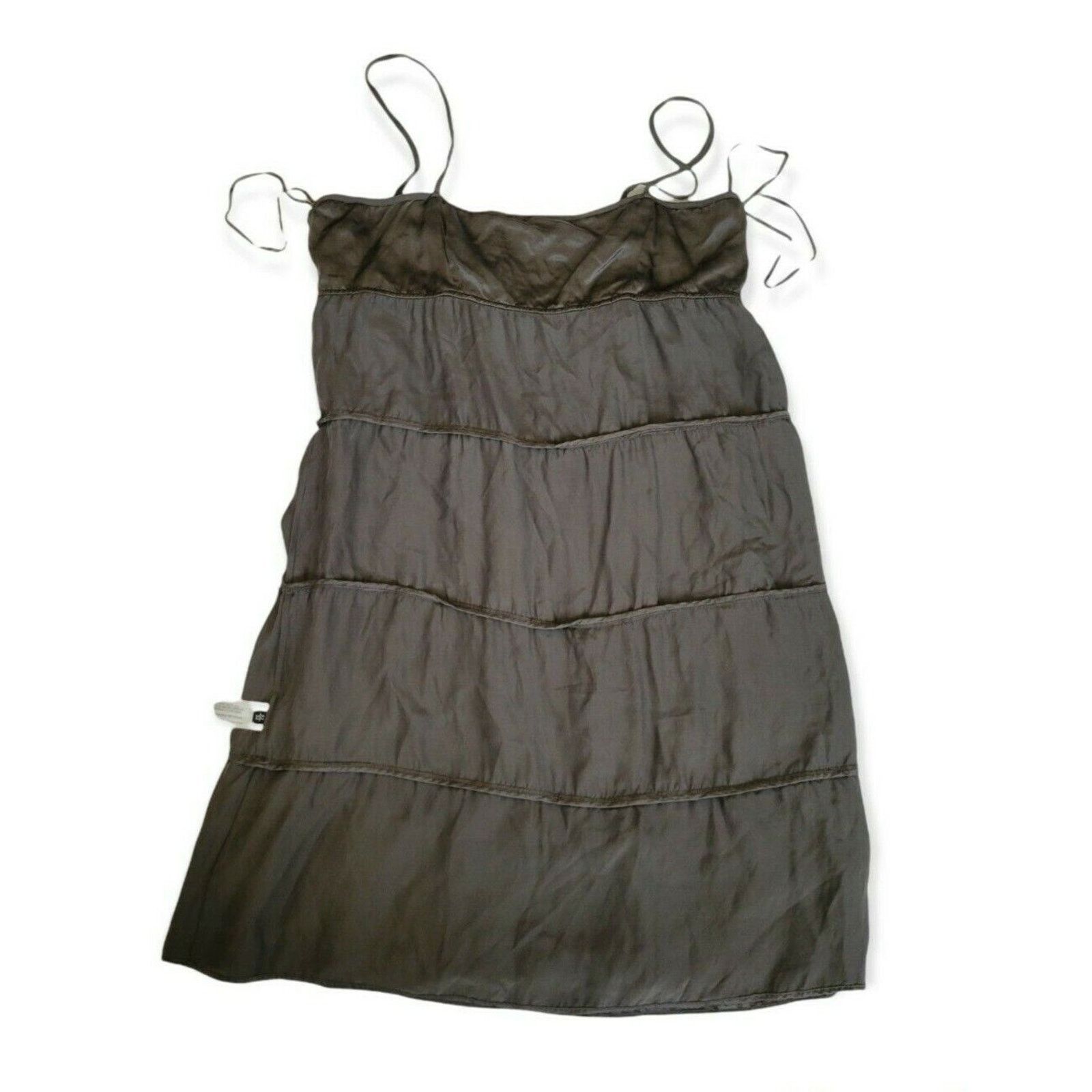 Massimo Dutti Massimo Dutti GREY SEQUIN PARTY DRESS 100% Silk Size 10 Size L / US 10 / IT 46 - 3 Thumbnail