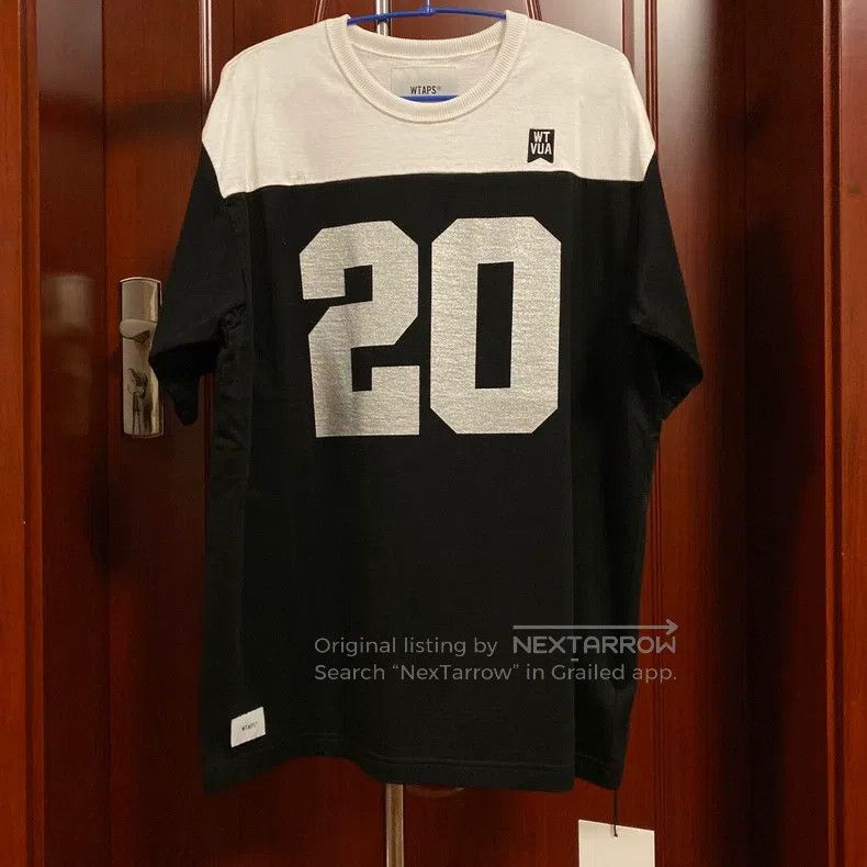 Wtaps Wtaps Black and White Baseball Short Sleeve Size US M / EU 48-50 / 2 - 1 Thumbnail