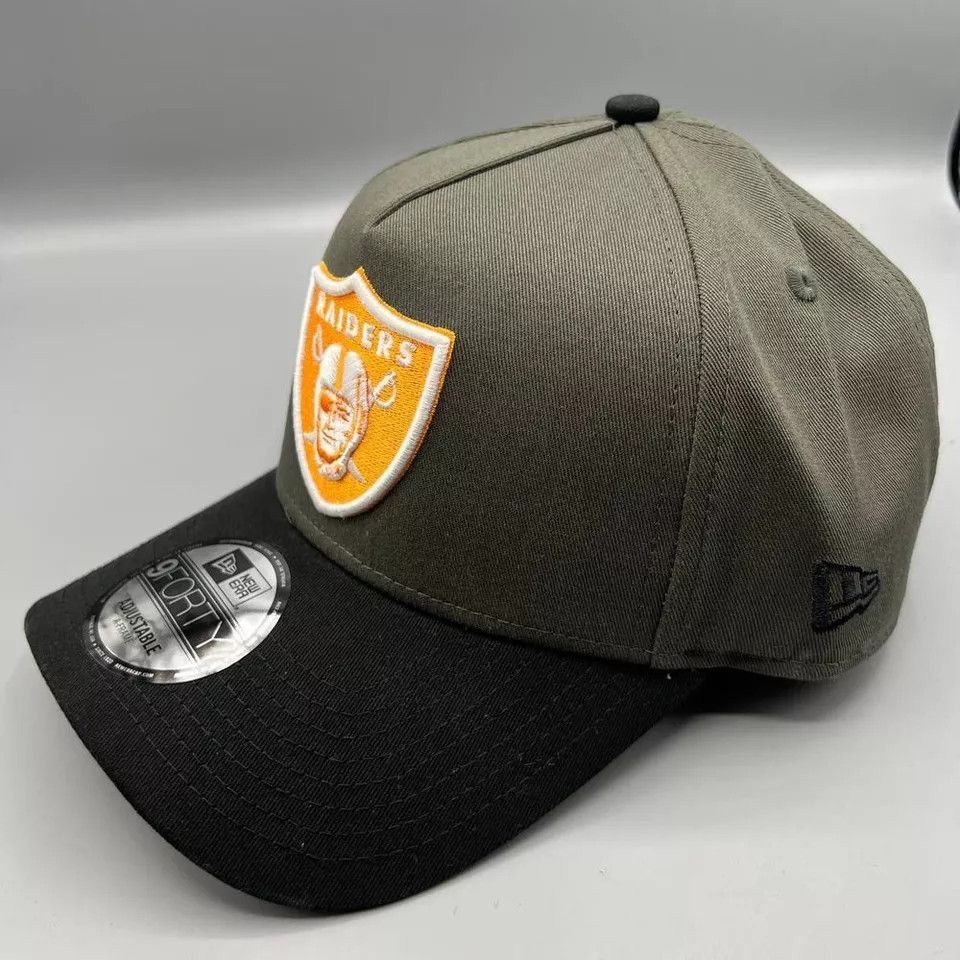 New Era Las Vegas Raiders Hat Men Cement Elephant Snap Back Cap New Size ONE SIZE - 3 Thumbnail