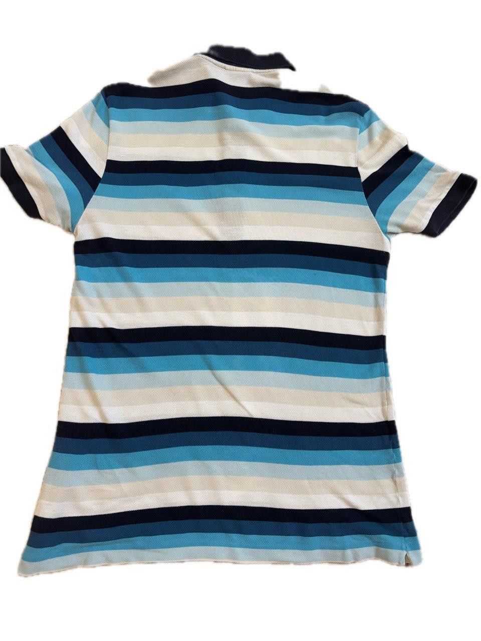 Lacoste Lacoste Striped Polo Shirt Blue / Navy / White – Size 3 Size US M / EU 48-50 / 2 - 12 Thumbnail