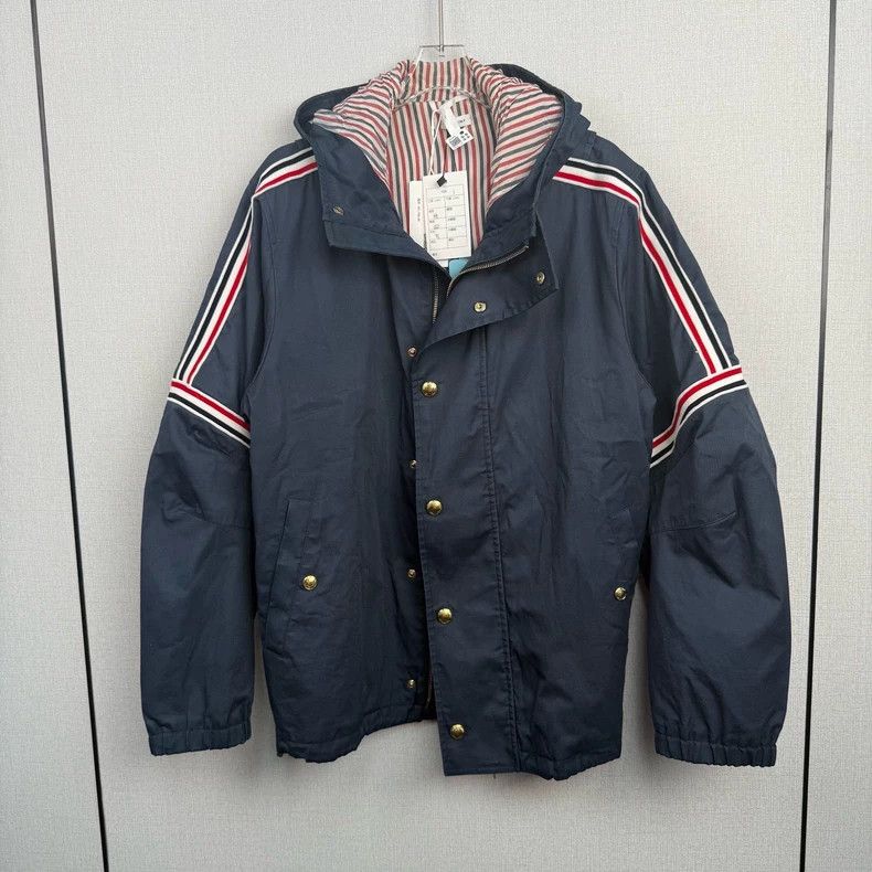 Thom Browne A windproof jacket with a hood