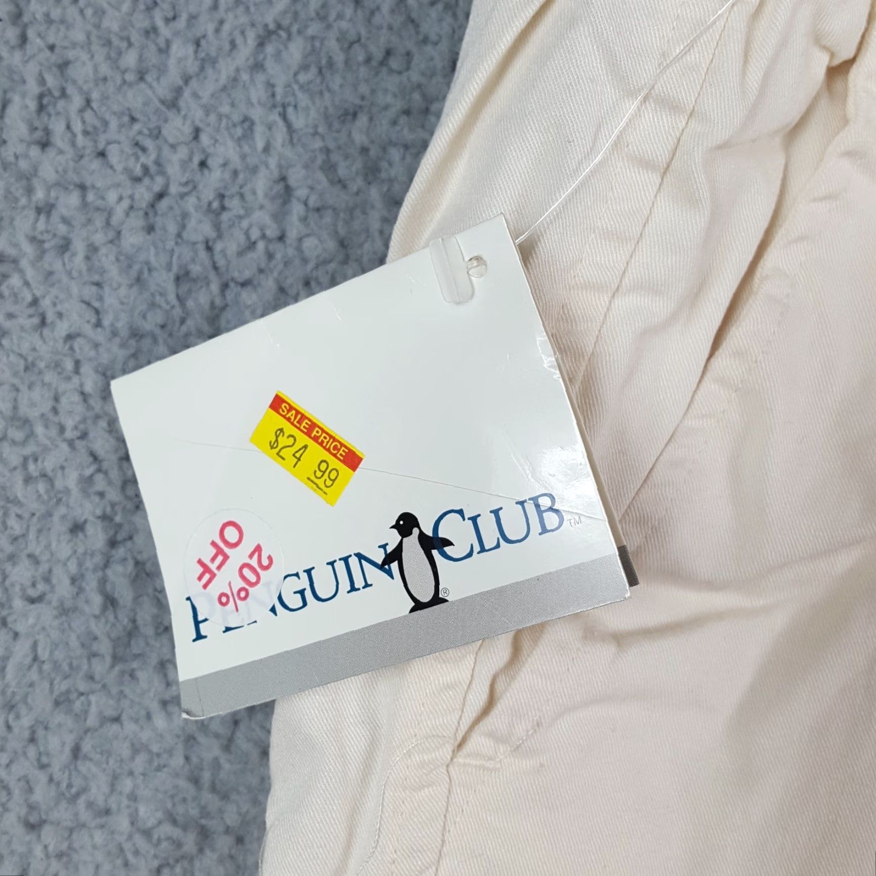 Vintage Vintage Penguin Men's Chino Shorts Size 38 Casual Summer Y2K Retro 90s Golf Size US 38 / EU 54 - 8 Thumbnail