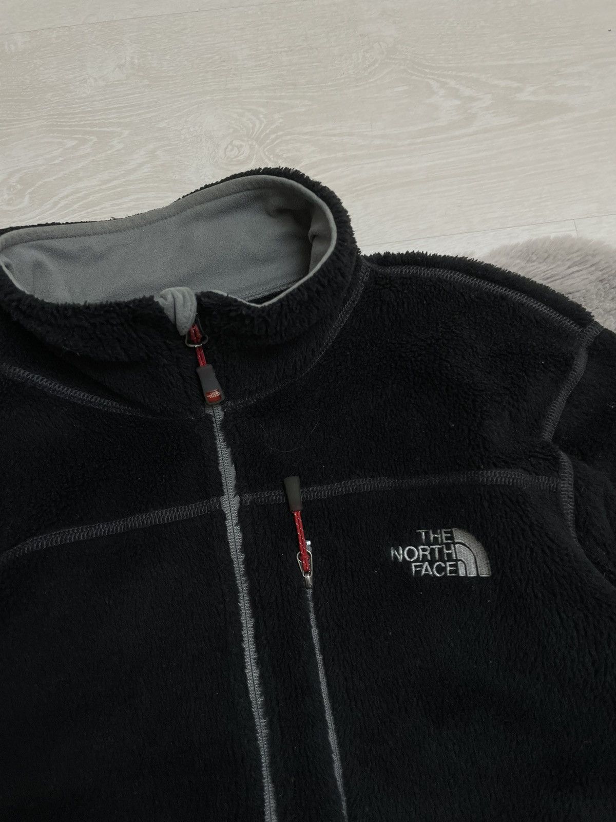 The North Face × Vintage The North Face Vintage Fleece Jacket Oversized Center Logo Size US S / EU 44-46 / 1 - 4 Thumbnail