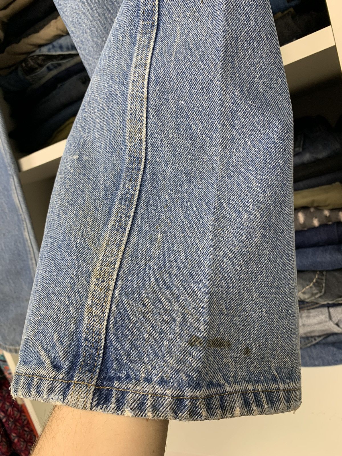 Carhartt × Vintage Vintage Carhartt Distressed Denim Thrashed Jeans Size US 32 / EU 48 - 22 Thumbnail