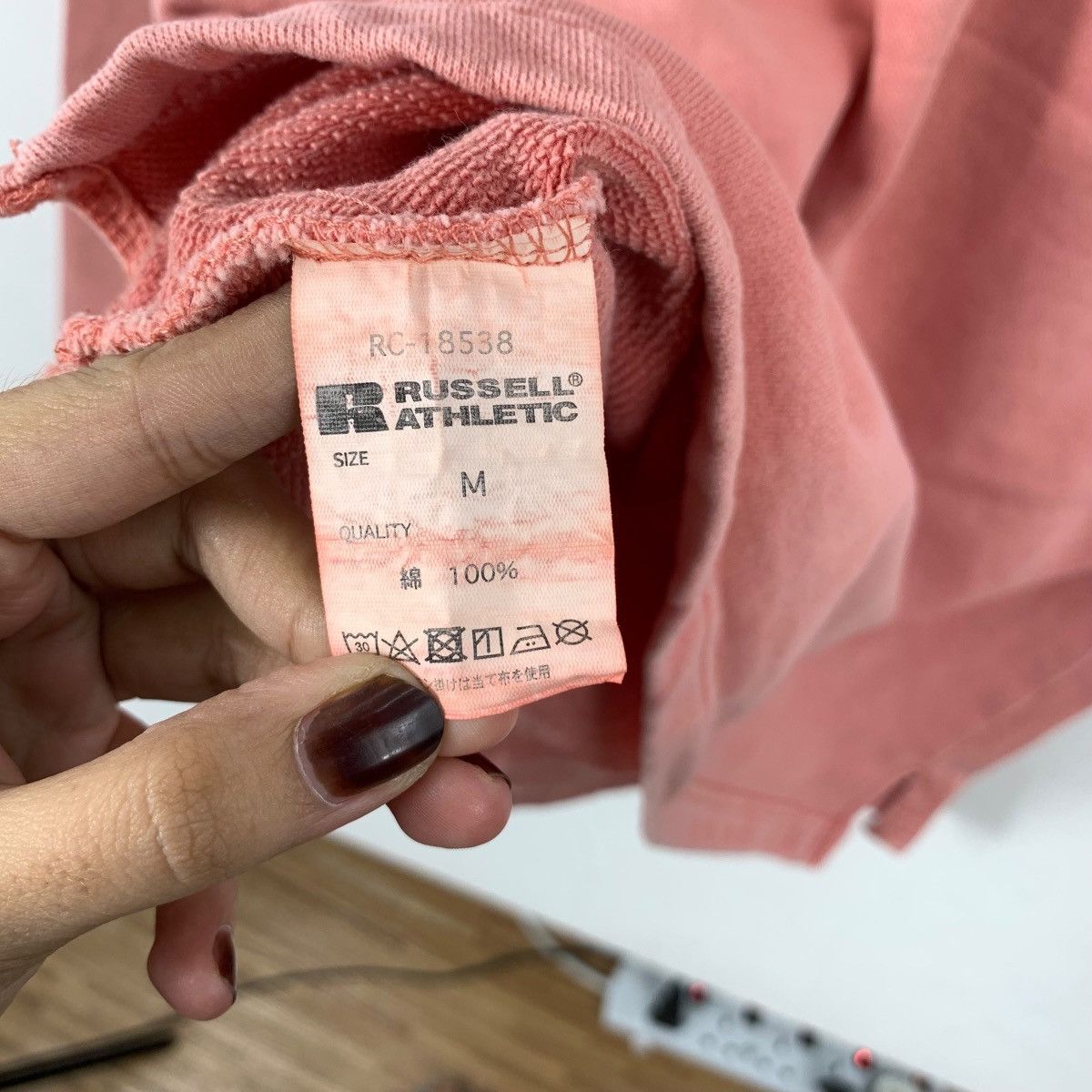 Russell Athletic Vintage RUSSELL ATHLETIC Pocket Plain Design Pastel Size M / US 6-8 / IT 42-44 - 11 Thumbnail
