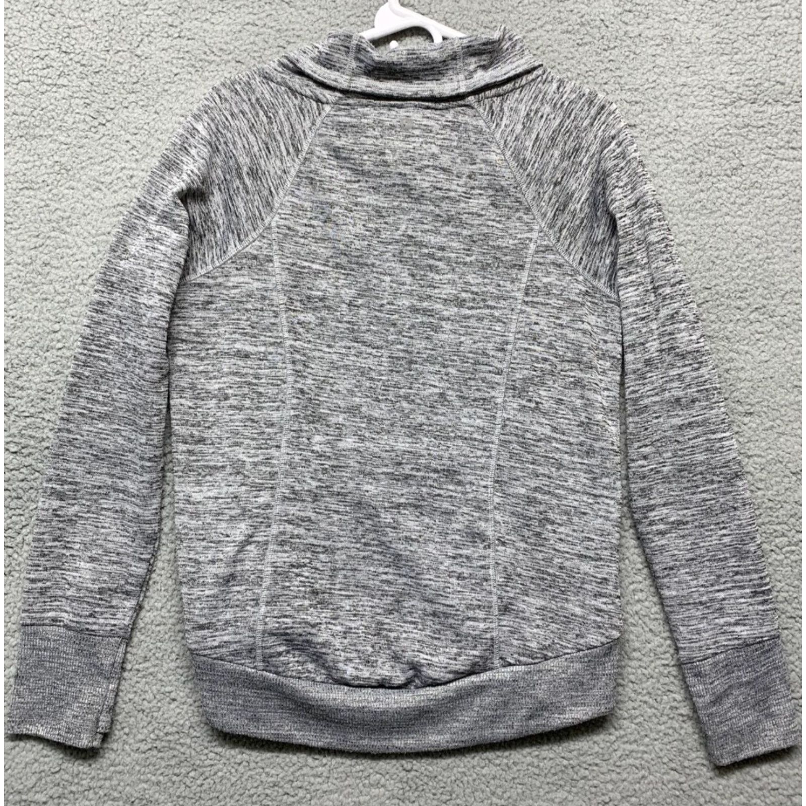 Vintage 90 Degrees Women’s Sz L Pullover Sweatshirt Heather Gray Thumb Holes 2 Pockets Reflex Shirt Mens? Size L / US 10 / IT 46 - 5 Thumbnail