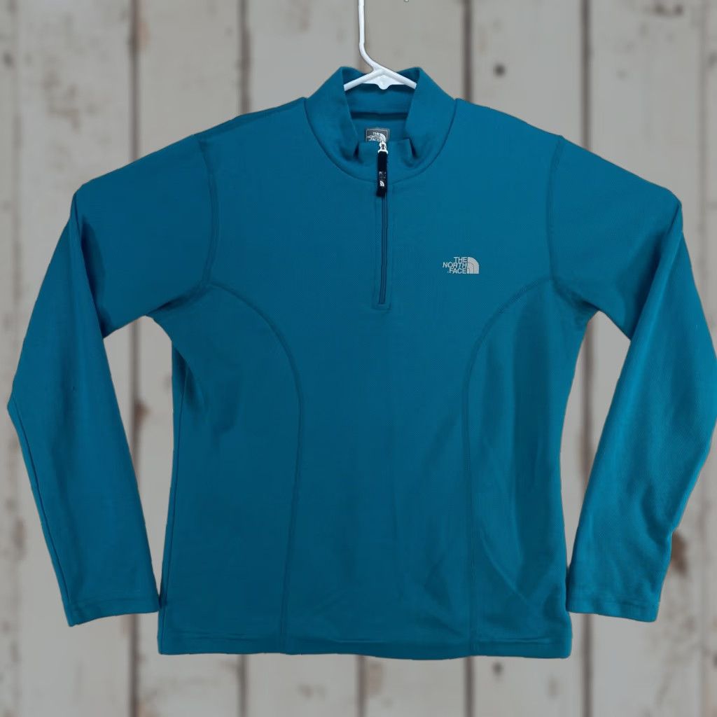 The North Face VINTAGE The North Face Flight Series Vapor Wick 1/4 Zip WMN Large Pullover Top Shirt Size L / US 10 / IT 46 - 1 Thumbnail