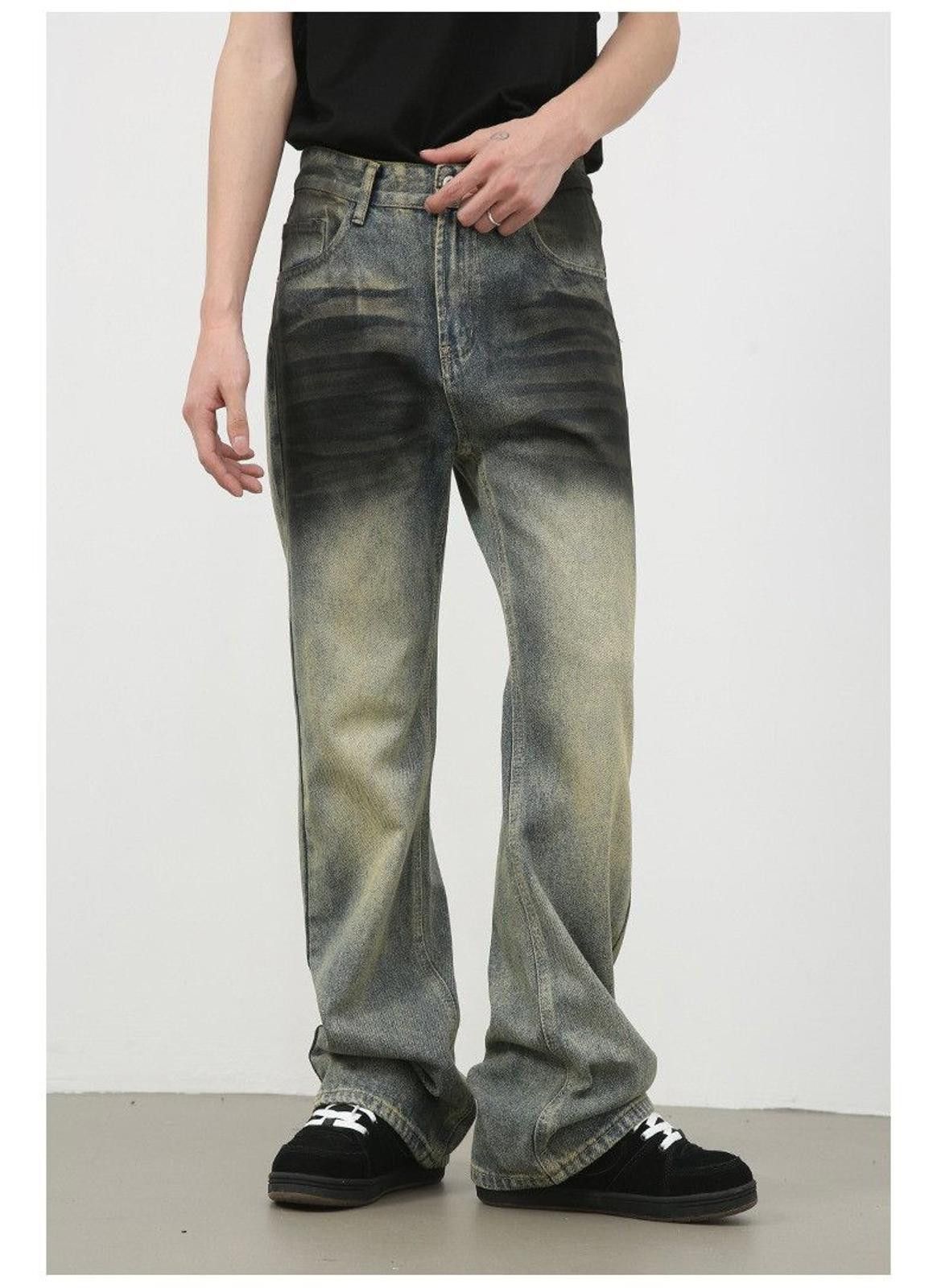 Vintage Paint Splatter Stacked Denim Jeans Size US 30 / EU 46 - 4 Thumbnail