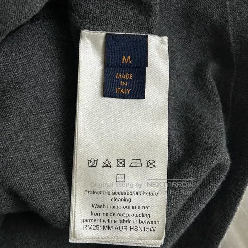 Louis Vuitton Louis Vuitton 25 New Grey Crew Neck Threaded Knitted Claw Size US M / EU 48-50 / 2 - 4 Thumbnail