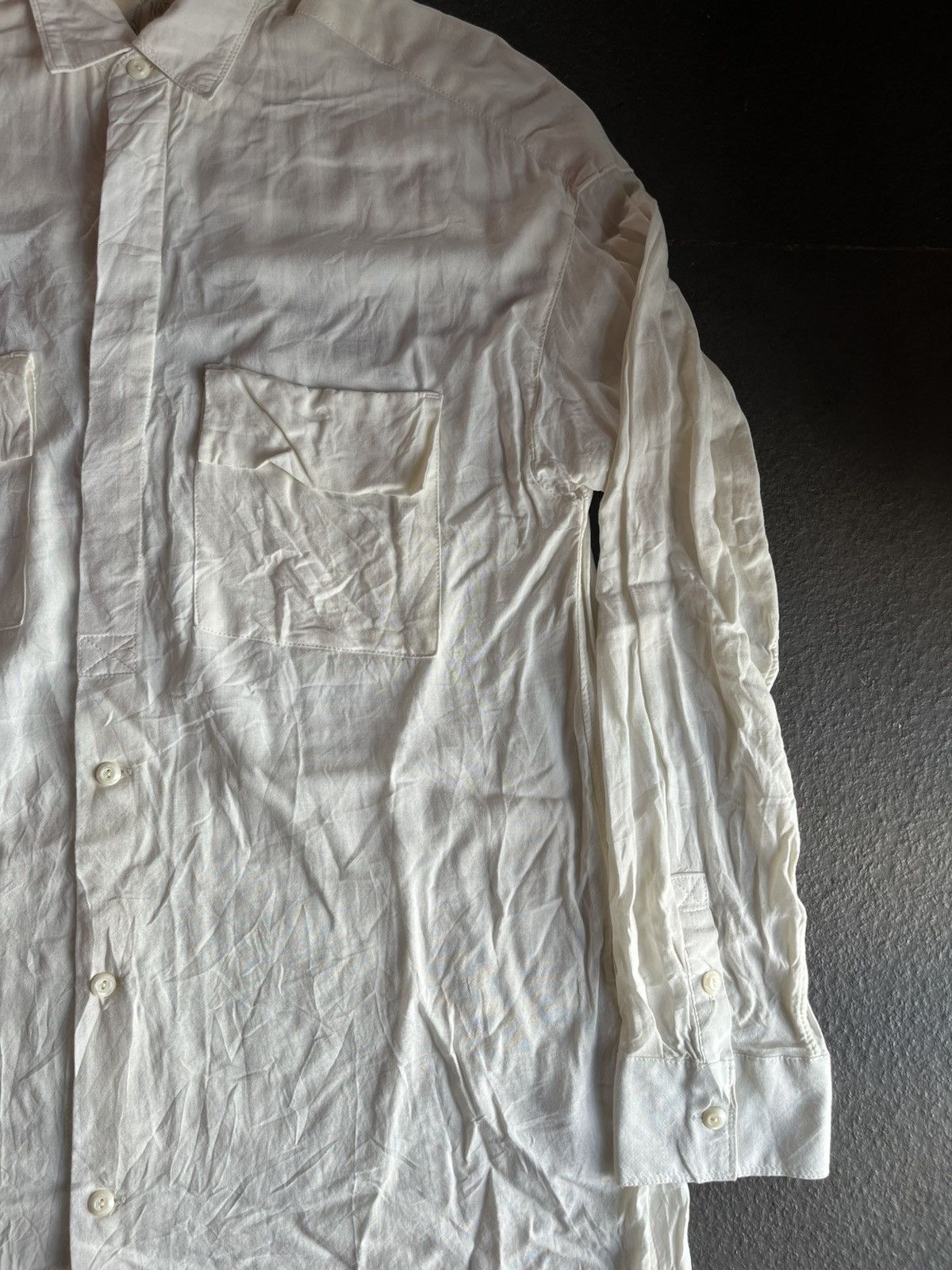 GOA Goa Rayon Rockabiliy Shirt Flap Pocket Vintage Style Size US S / EU 44-46 / 1 - 5 Thumbnail