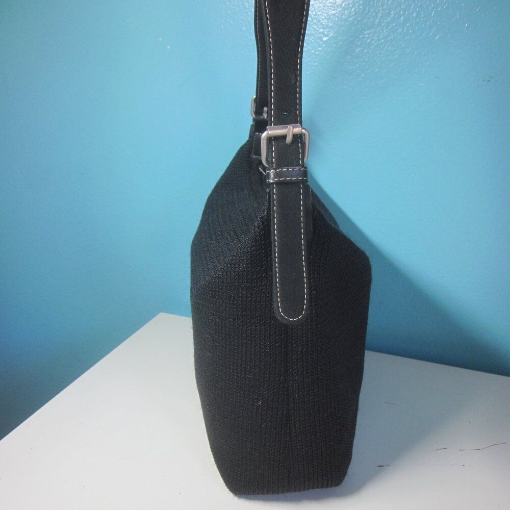 Other The Sak Black Knit Zip Top Shoulder Bag 9 X 11 Size ONE SIZE - 9 Thumbnail