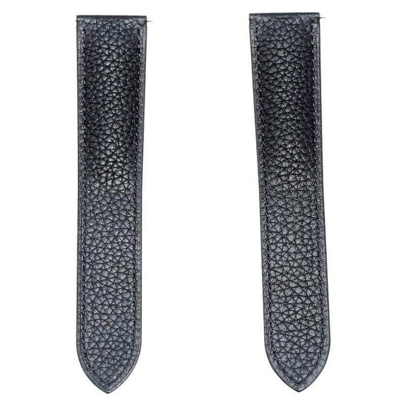 Cartier Cartier Black Leather Watch Replacement Strap Leather Other, Women's