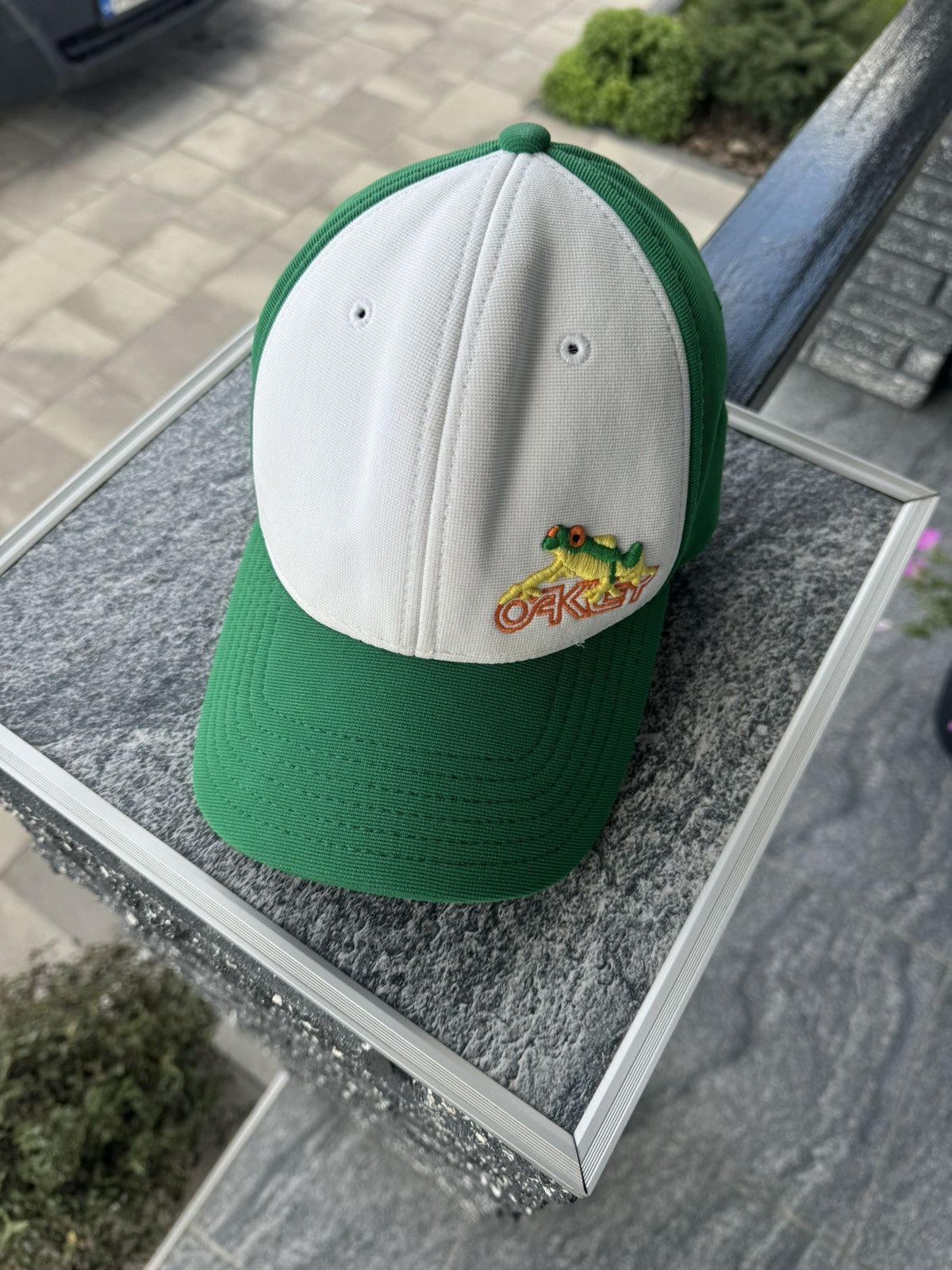 Oakley Oakley Forg Green Cap Y2K Size ONE SIZE - 6 Thumbnail