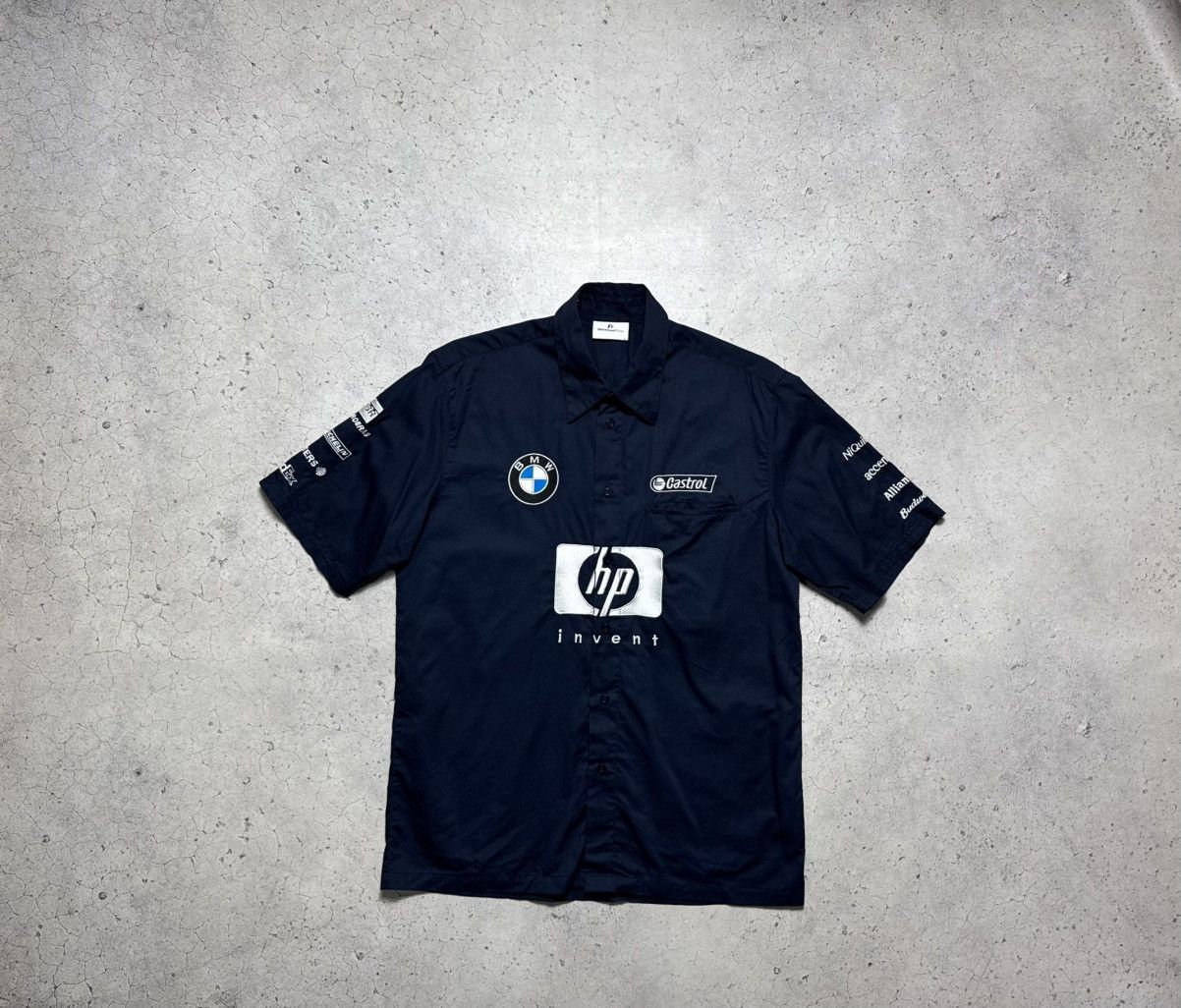 BMW BMW Racing Button Up Shirt Big Logo Williams F1 Team Size US L / EU 52-54 / 3 - 1 Thumbnail