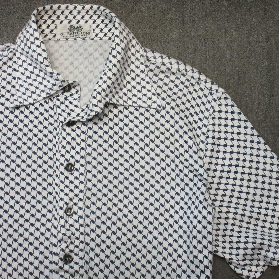 Vintage Vintage Italian Artisan Style polo shirt By G. Battistoni Size US M / EU 48-50 / 2 - 1 Thumbnail