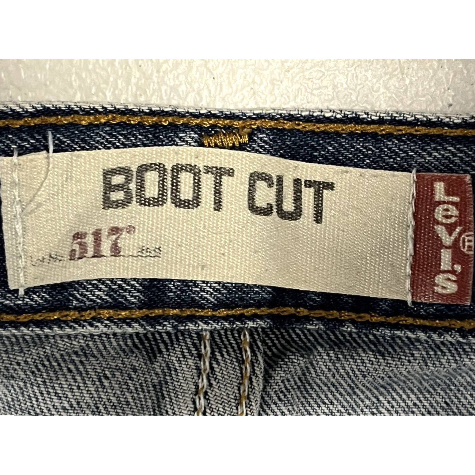 Levi's Levi's 517 Jeans 5-Pocket Denim Blue Regular 36x30 Bootcut Mens Cowboy Vintage: No Size US 36 / EU 52 - 7 Thumbnail