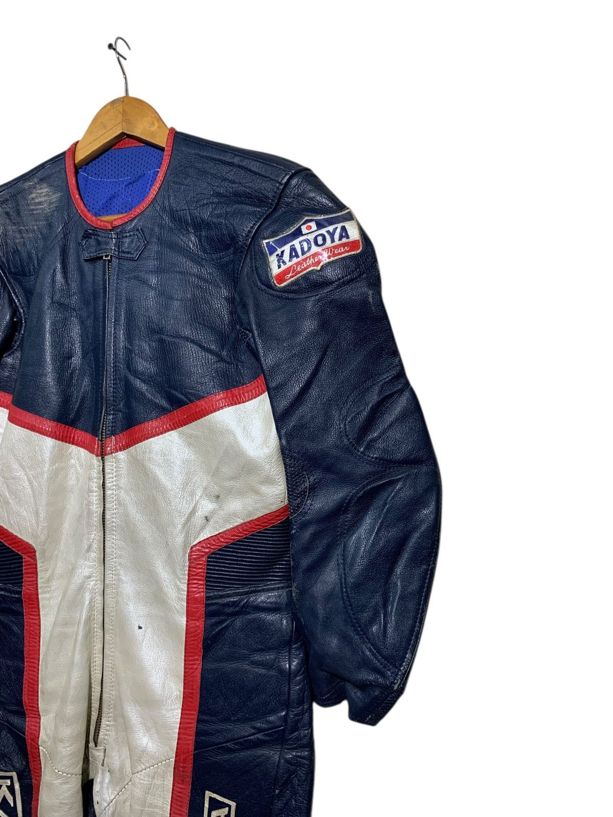 Kadoya × Sports Specialties 🔥KADOYA LEATHER WEAR RACING SUIT JACKETS Size US 33 - 3 Thumbnail