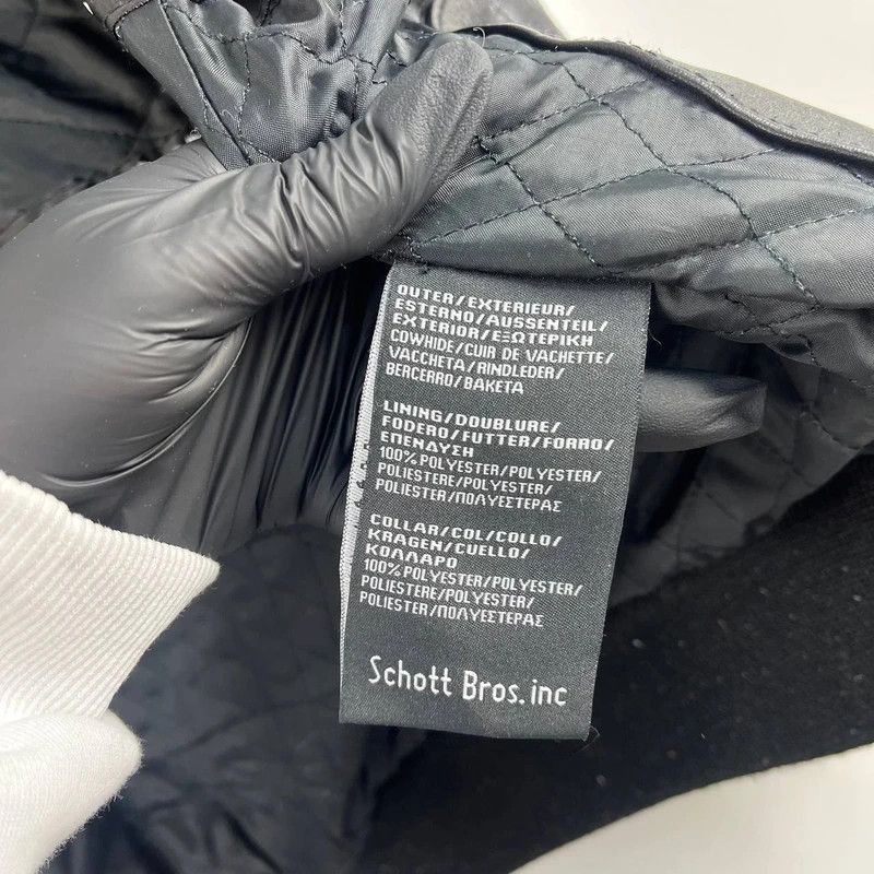 Schott Schott NYC Leather Jacket Cowhide ID 6875 Size S Size US S / EU 44-46 / 1 - 5 Thumbnail