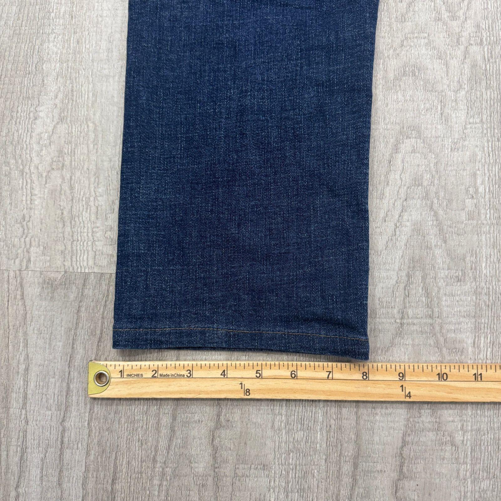 Lucky Brand Lucky Brand 121 Slim Straight Jeans 31x30 (Fits 31x24) Blue Size US 31 - 10 Thumbnail