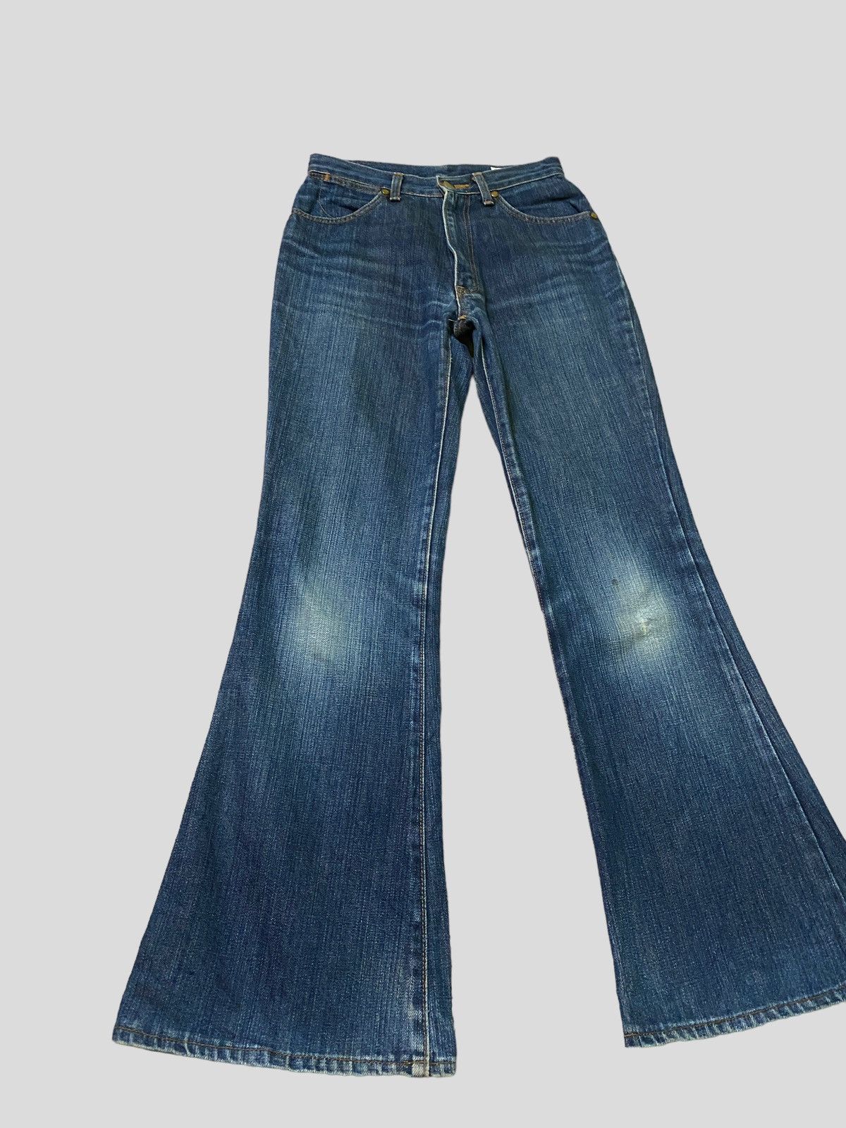 Japanese Brand × Vintage × Wrangler Flare Lady Wrangler Boot Cut Denim Size 26" / US 2 / IT 38 - 1 Thumbnail