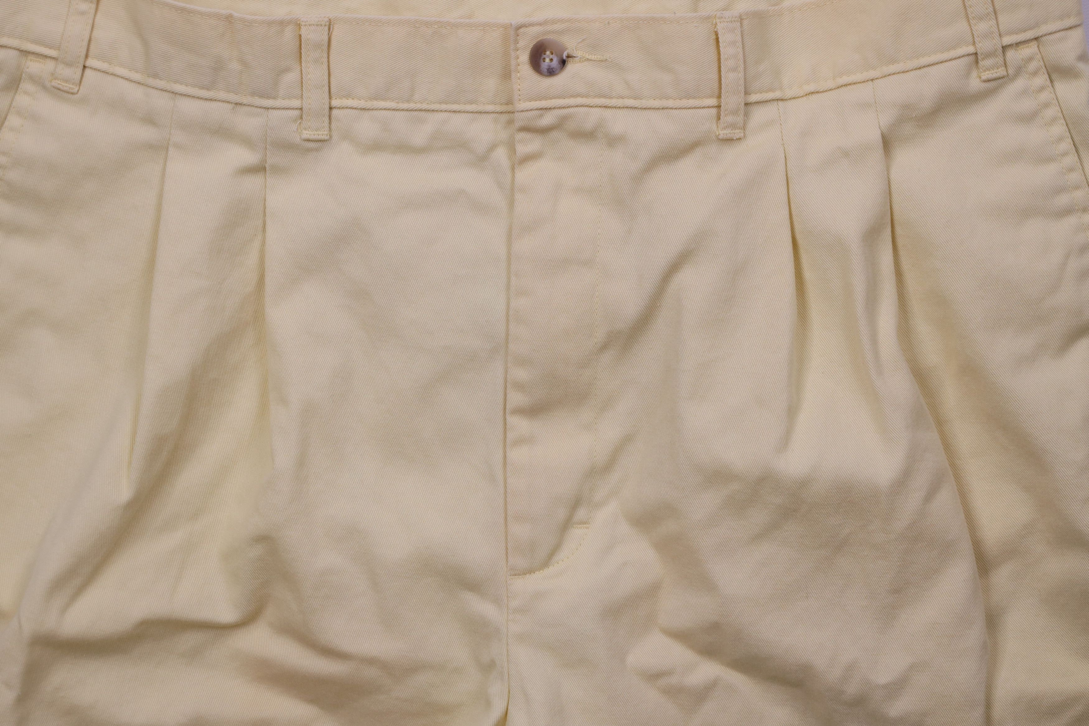 Eddie Bauer Vintage 90s Eddie Bauer Above Knee Pleated Chino Shorts Size US 32 / EU 48 - 3 Thumbnail