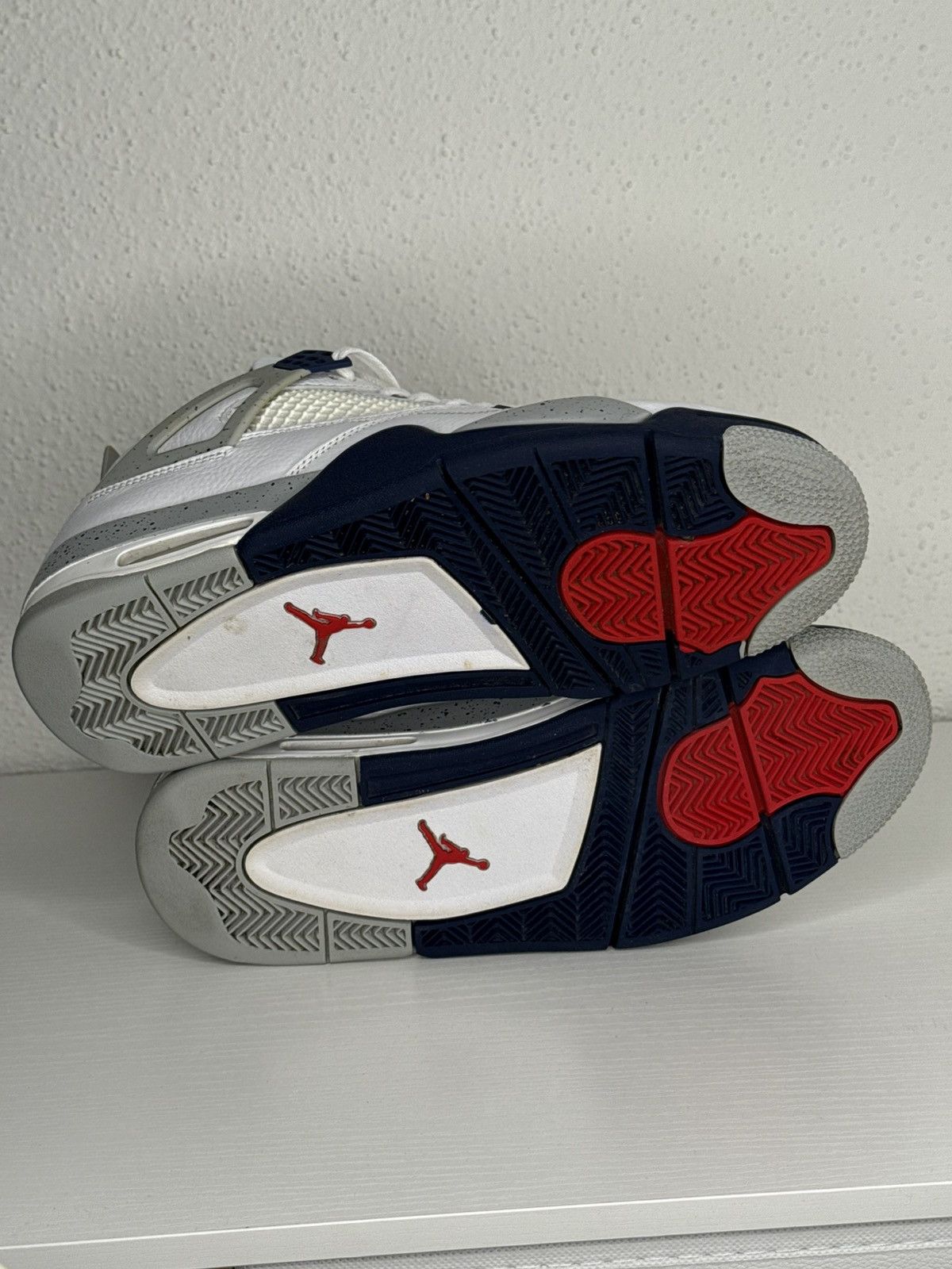 Jordan Brand Jordan 4 Retro Mignight Navy Size US 10 / EU 43 - 5 Thumbnail